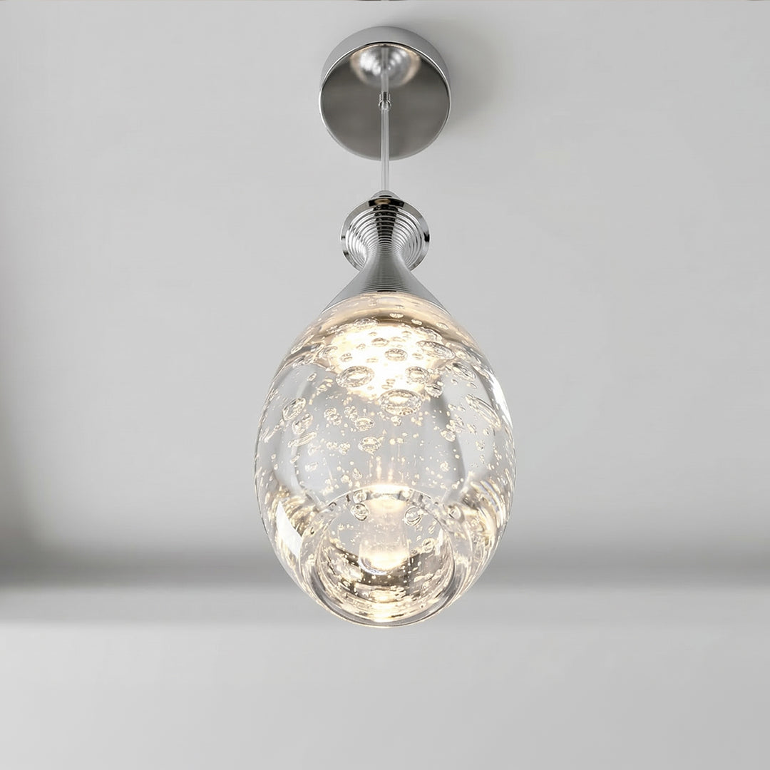 Dior LED Down Mini Chrome Pendant Light