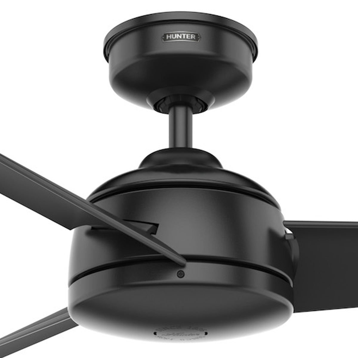 52 inch Trimaran Matte Black WeatherMax Indoor / Outdoor Ceiling Fan and Wall Control