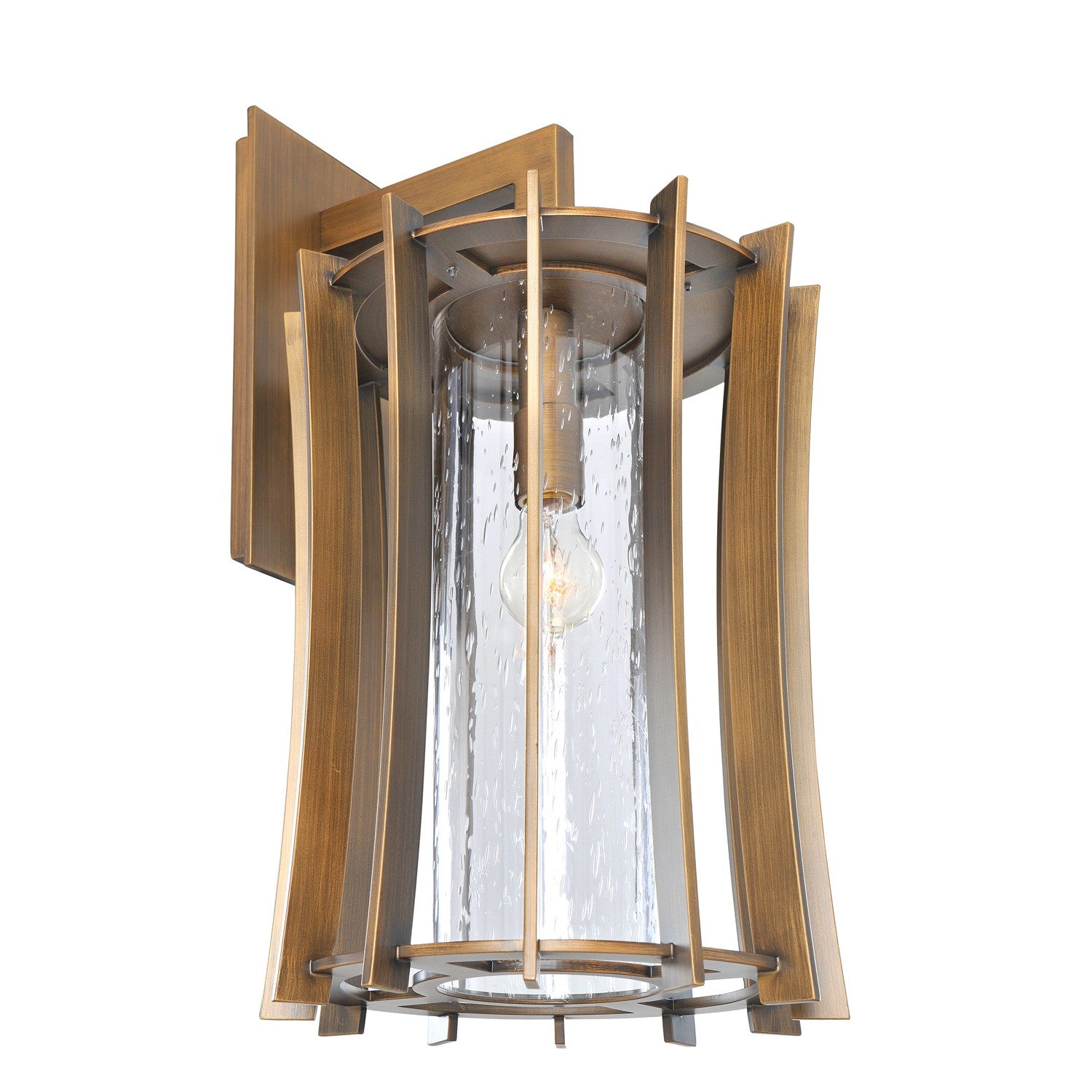 12'' Ronan 1 Light Modern Bronze Outdoor Wall Sconce
