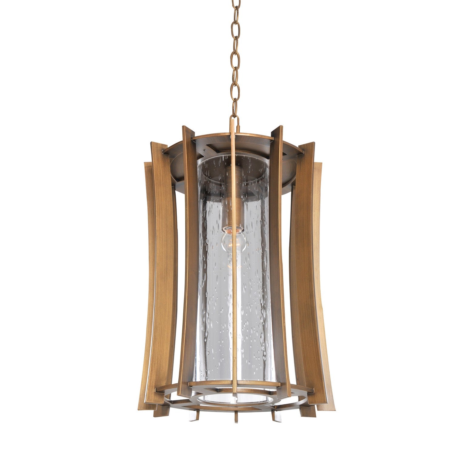19'' Ronan 1 Light Modern Bronze Outdoor Pendant