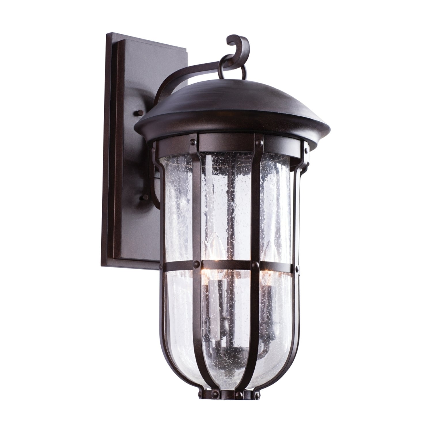 11'' Emerson Outdoor 3 Light Burnished Bronze Wall Sconce