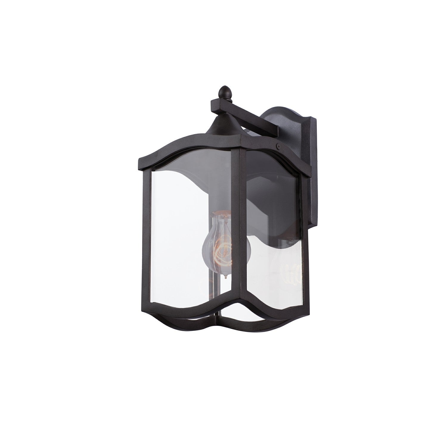 7'' Lakewood Outdoor 1 Light Aged Iron Wall Sconce