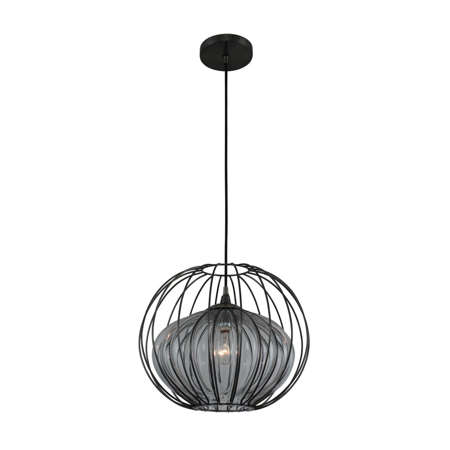 12'' Emilia 1 Light Chemical Stainless Steel Pendant