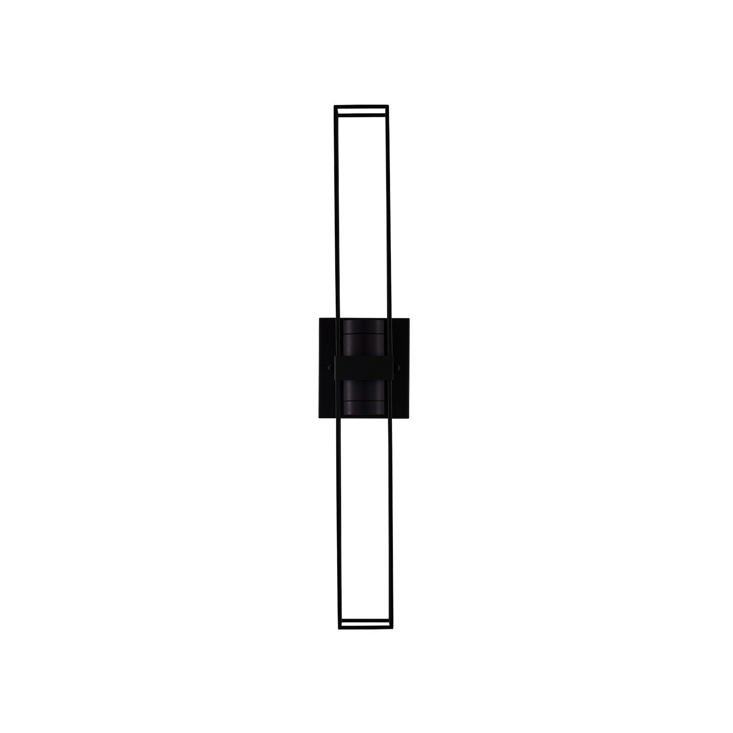 5'' Eames Outdoor 2 Light Matte Black Outdoor Wall Sconce