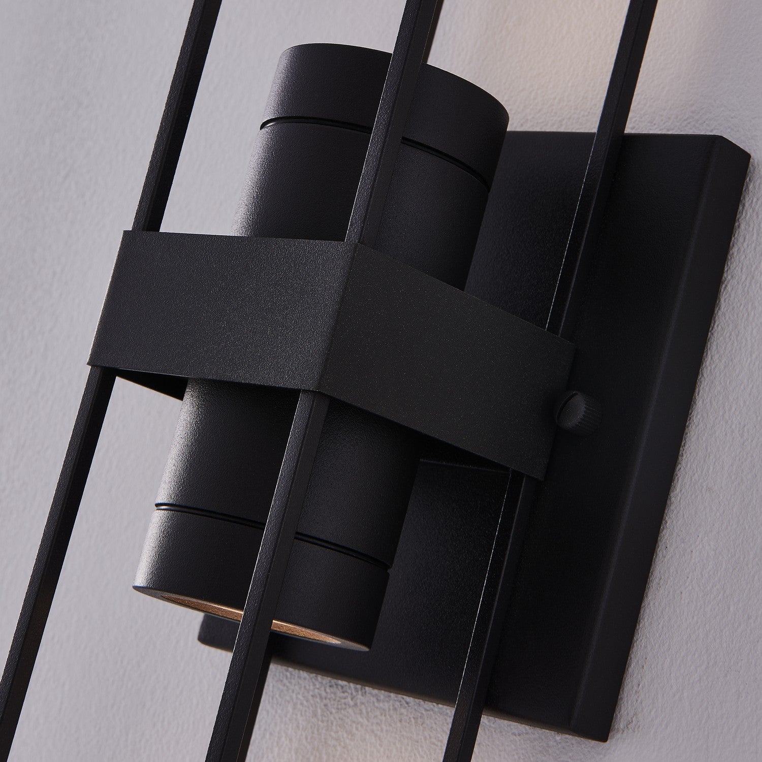 5'' Eames Outdoor 2 Light Matte Black Outdoor Wall Sconce