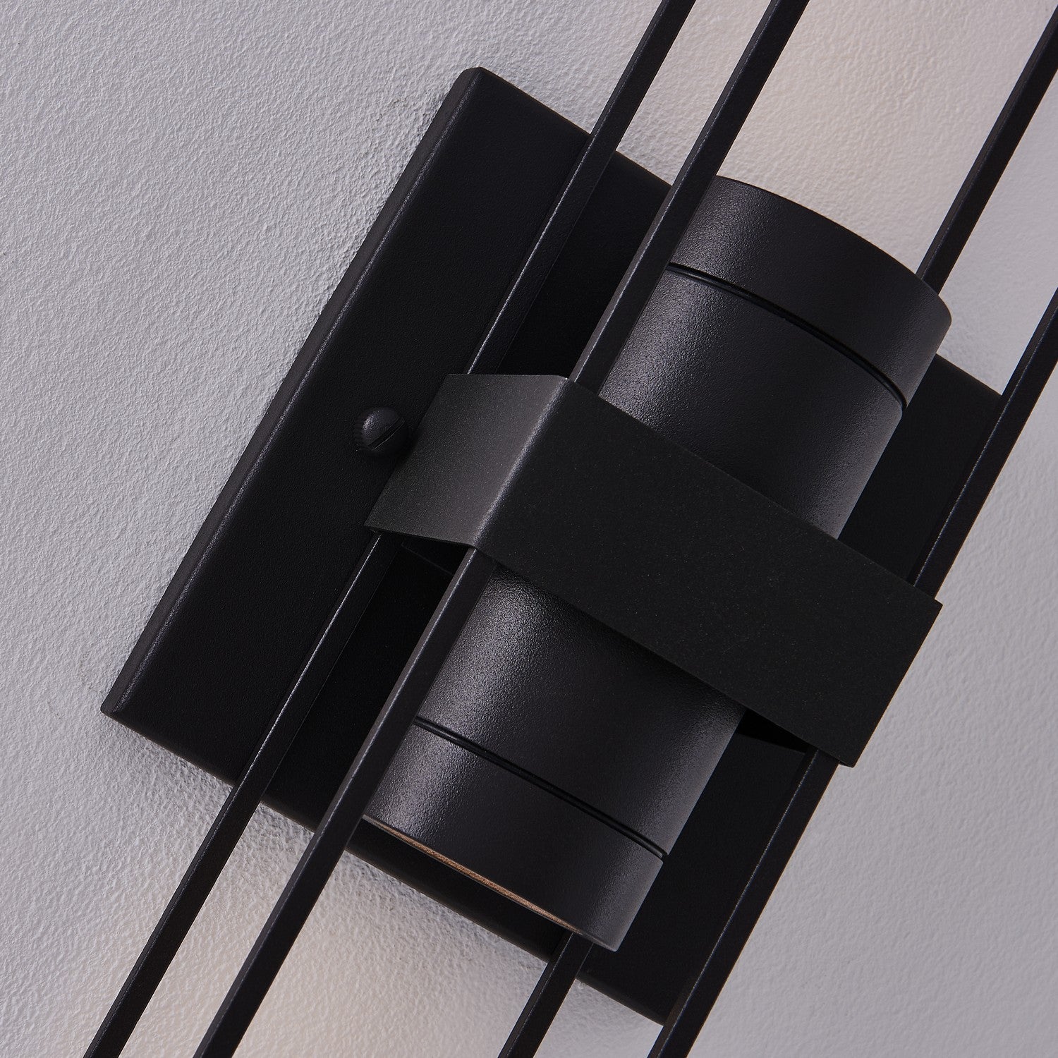 5'' Eames Outdoor 2 Light Matte Black Outdoor Wall Sconce
