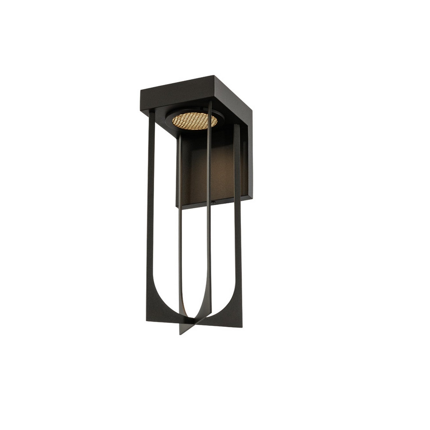 5'' Optika Outdoor 1 Light Matte Black Wall Sconce