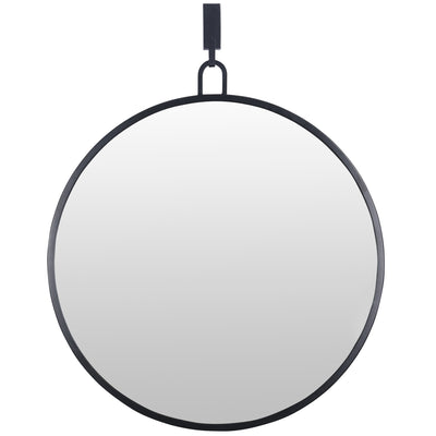 Stopwatch 30-in Round Accent Mirror