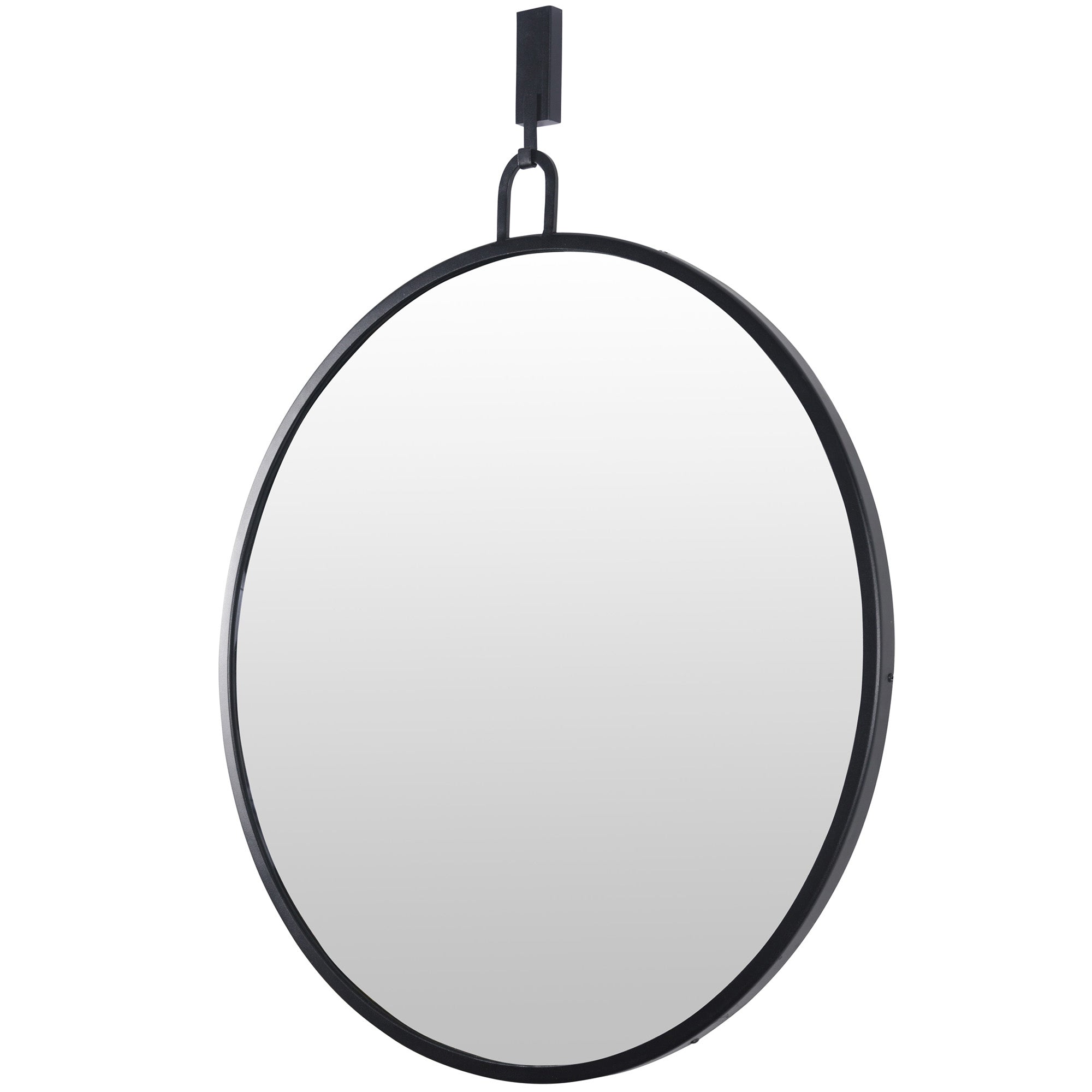 Stopwatch 30-in Round Accent Mirror