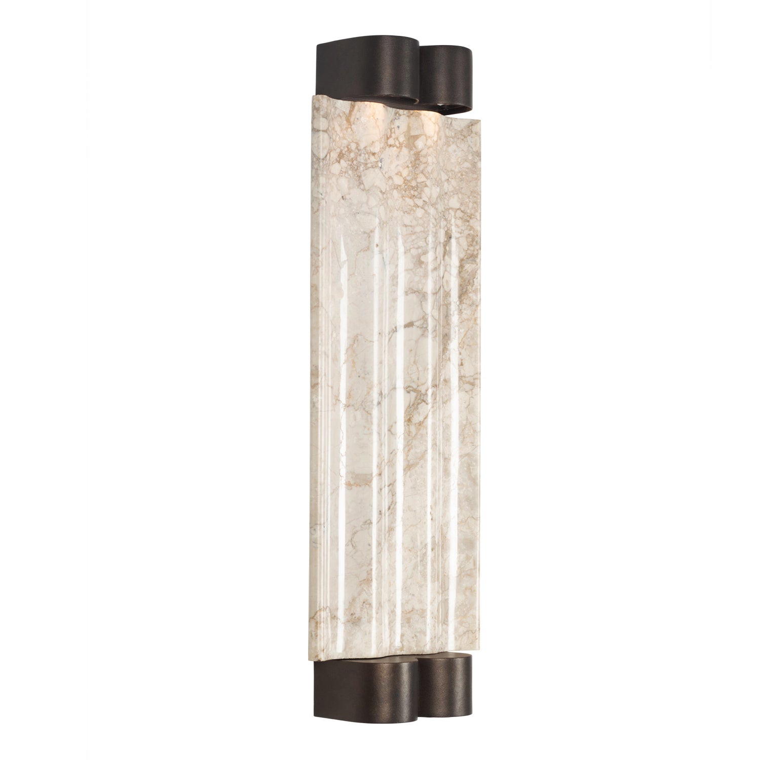5'' Pillar 1 Light Bronze Outdoor Wall Sconce