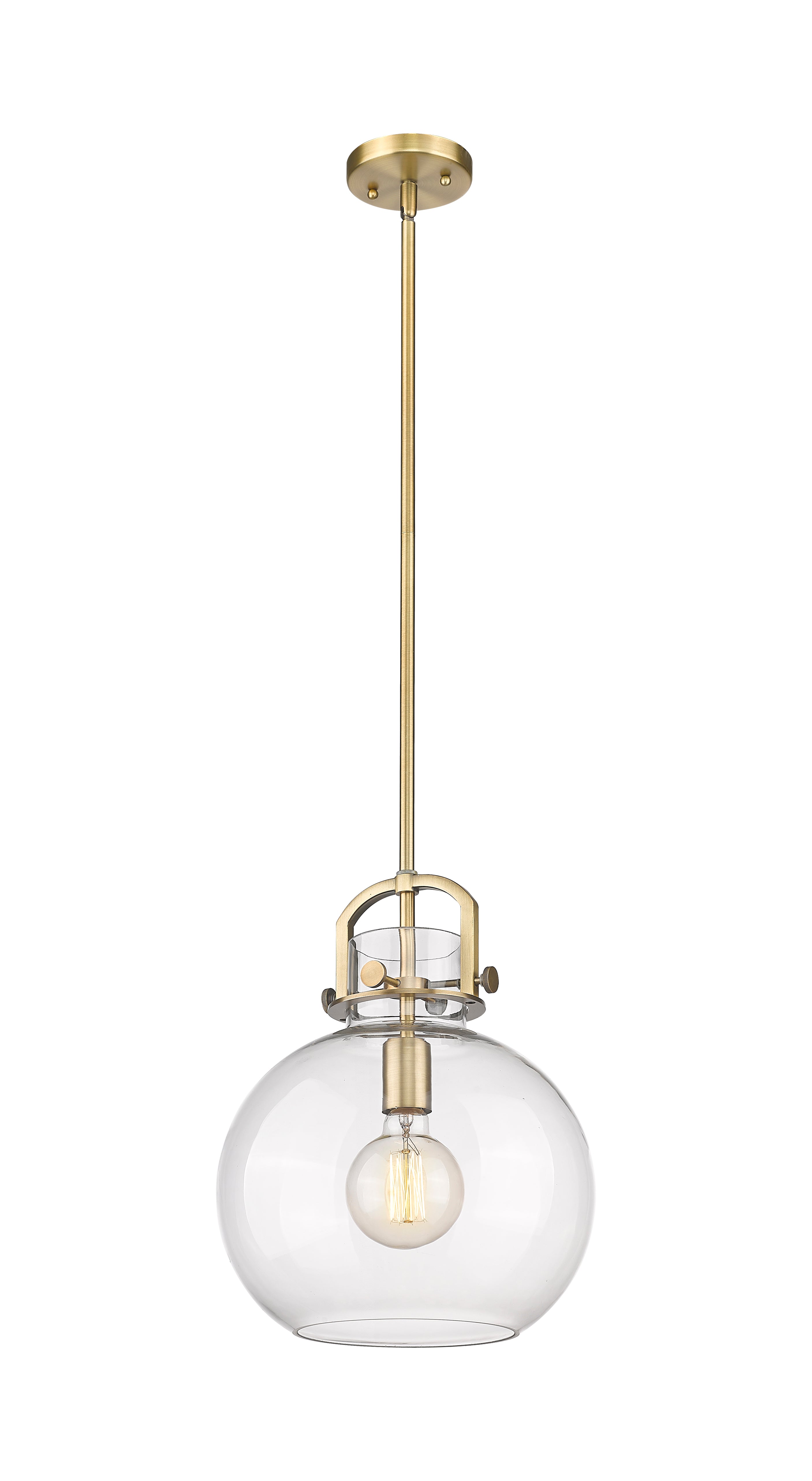 Downtown Urban Mini Pendant Brass Finish