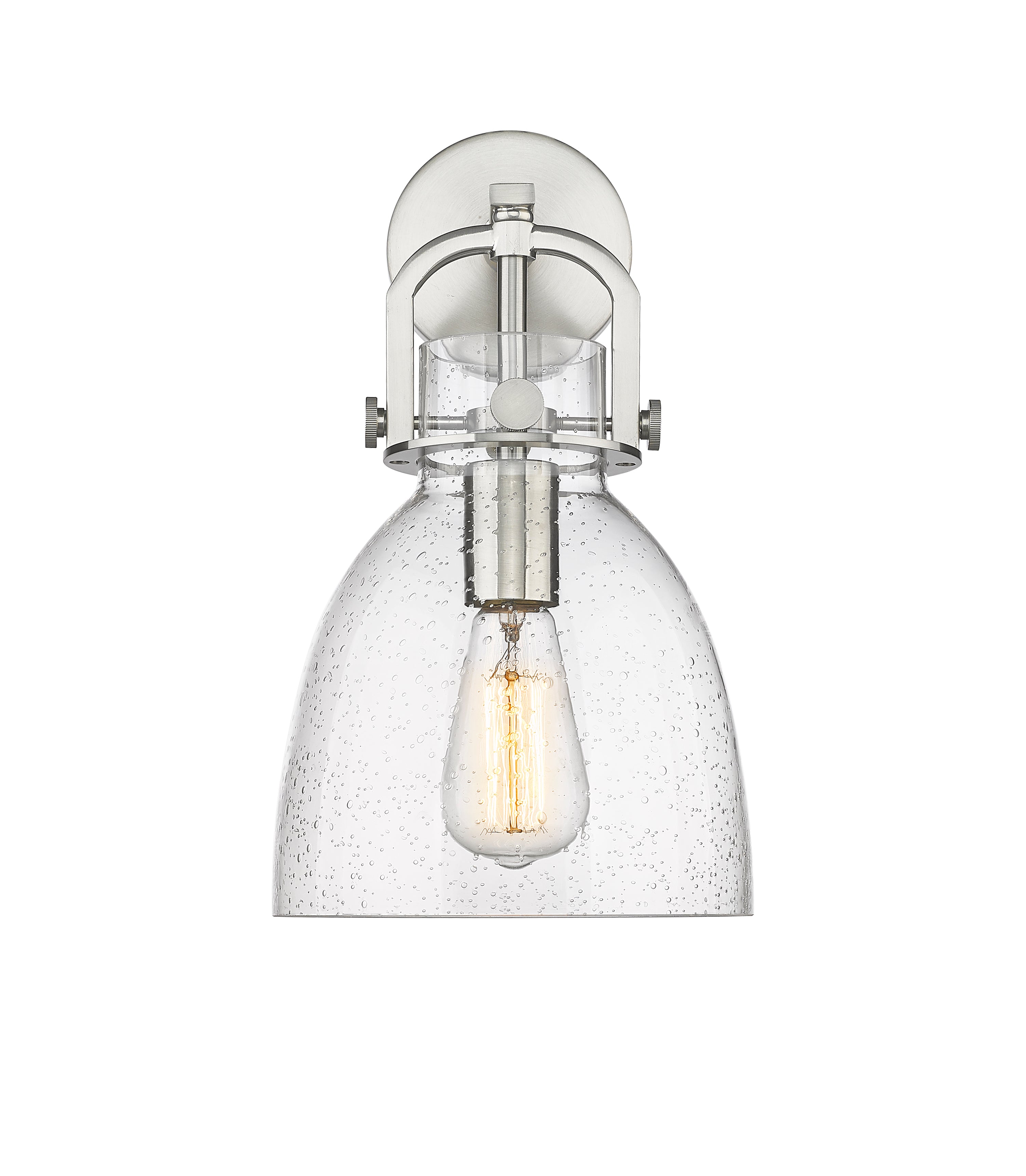 Downtown Urban Sconce Cast Brass 14 Inch