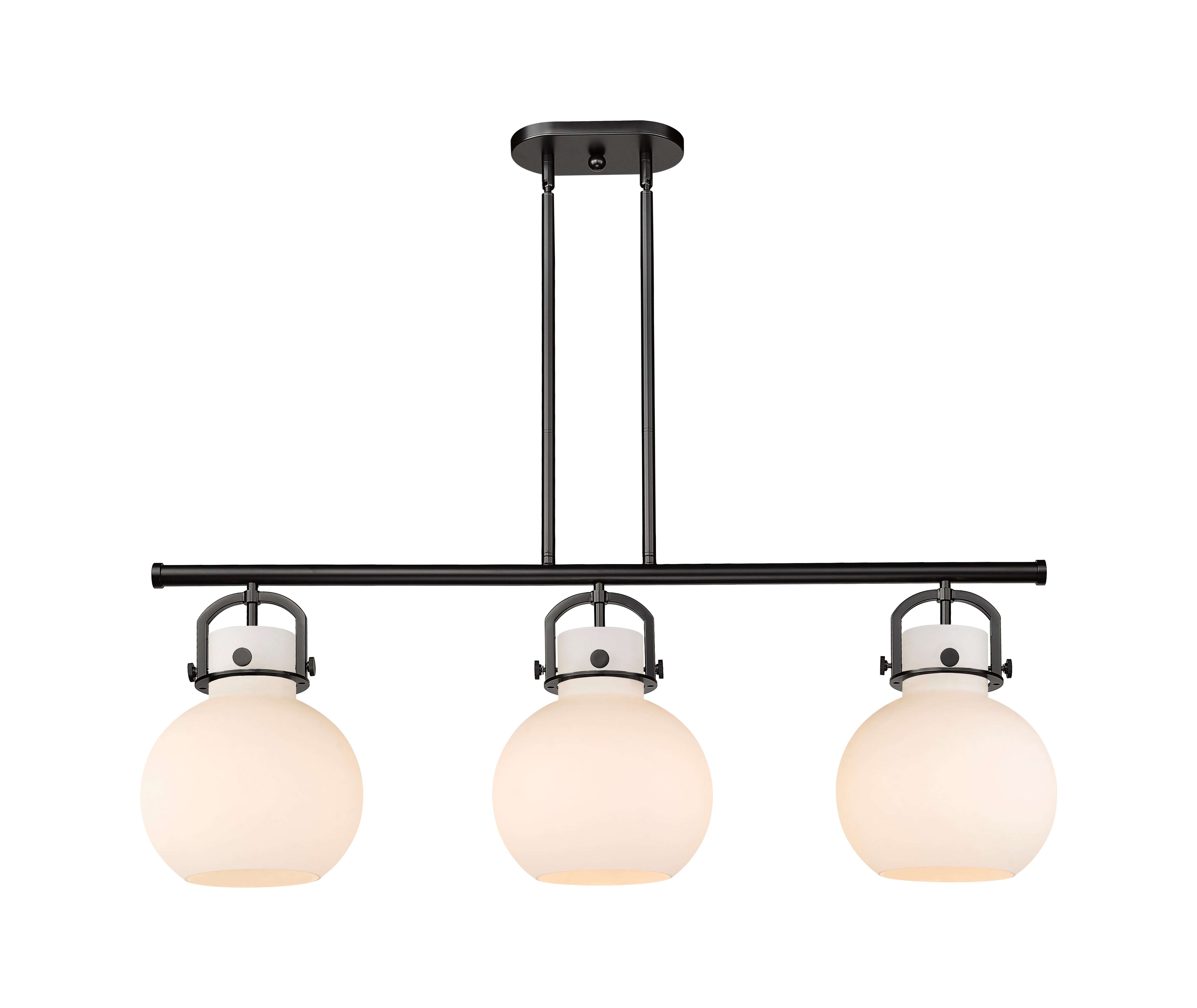 Downtown Urban Island Light Cast Brass