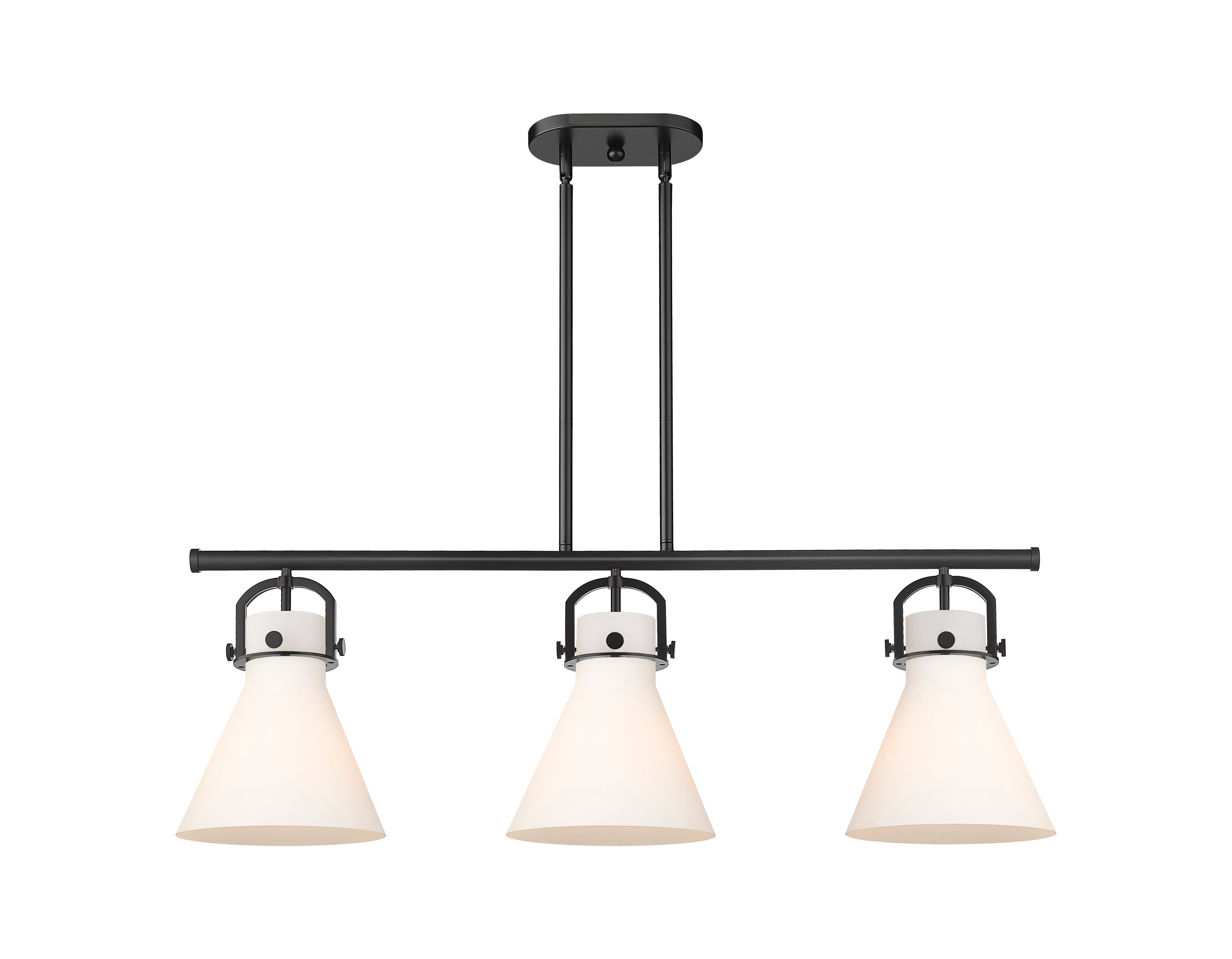 Downtown Urban Island Light Cast Brass