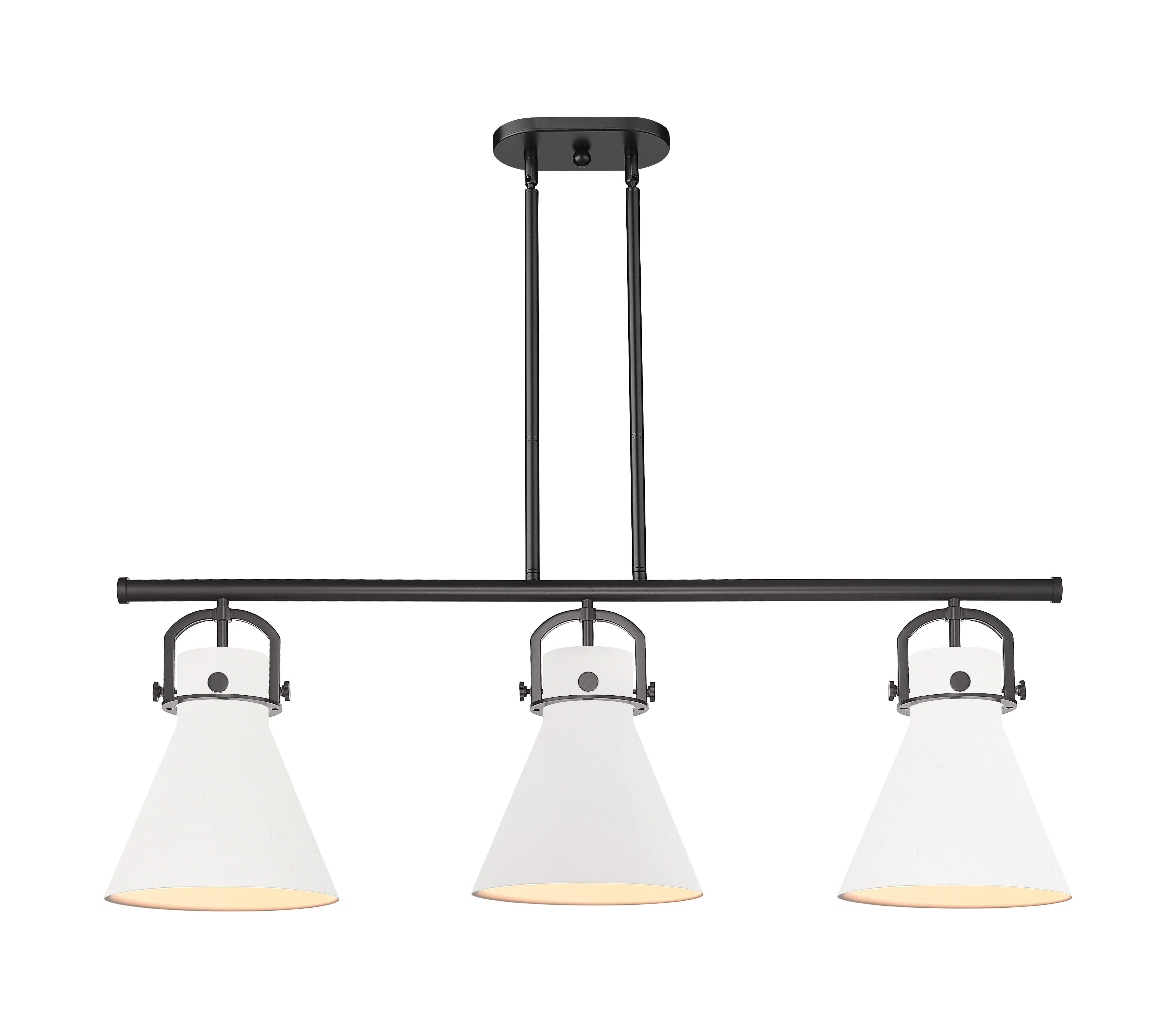 Downtown Urban Island Light Cast Brass