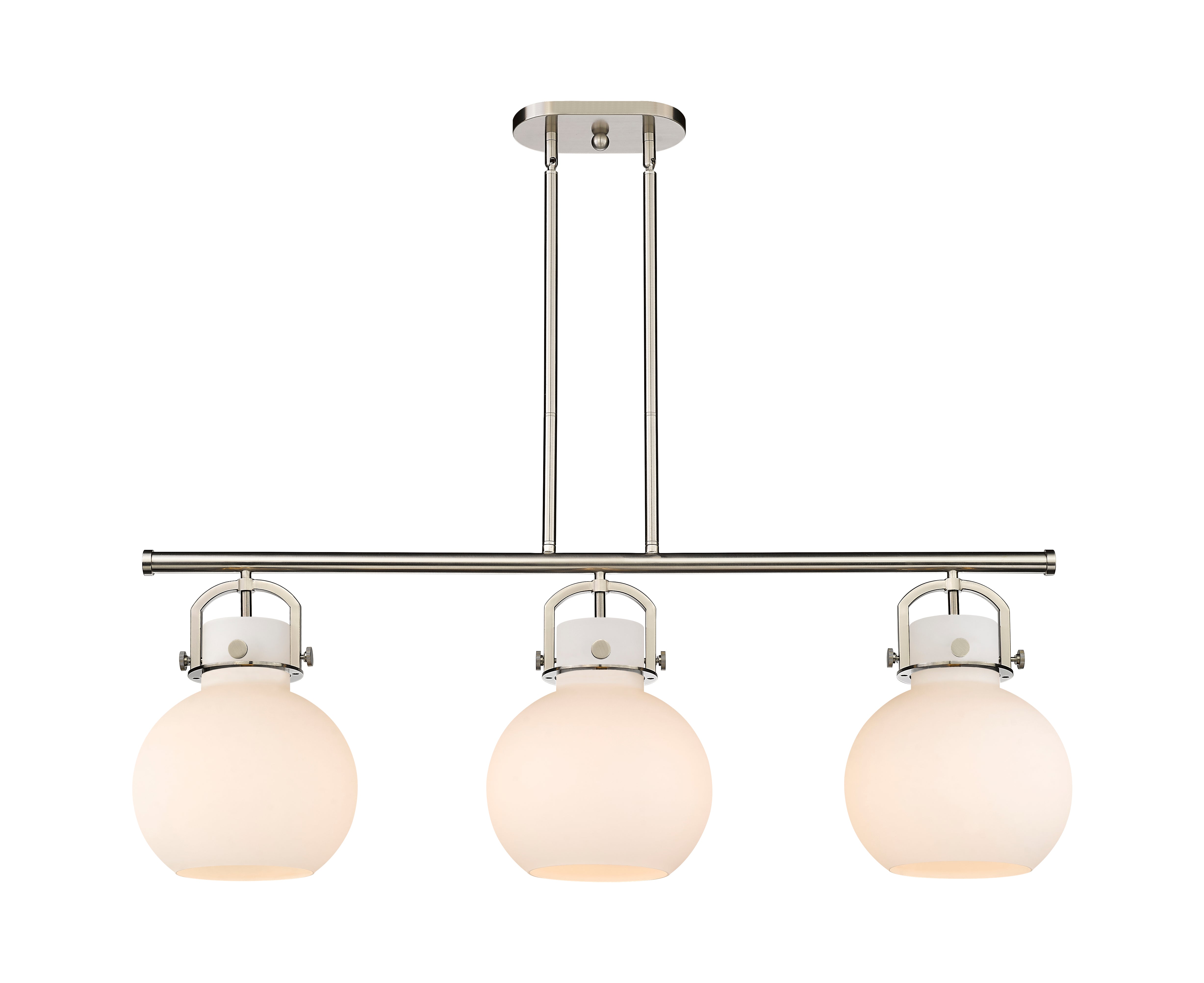 Downtown Urban Island Light Cast Brass