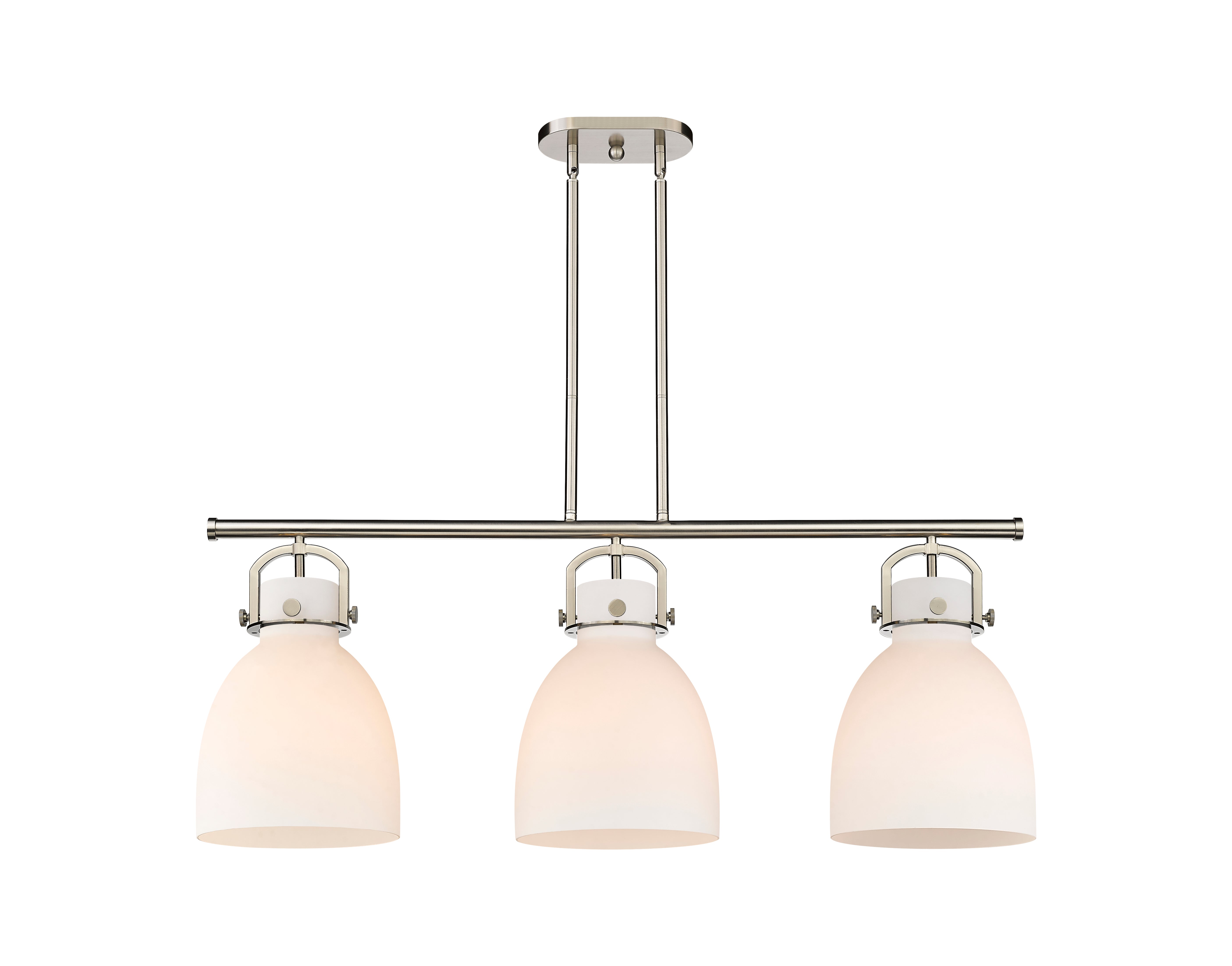 Downtown Urban Island Light Cast Brass