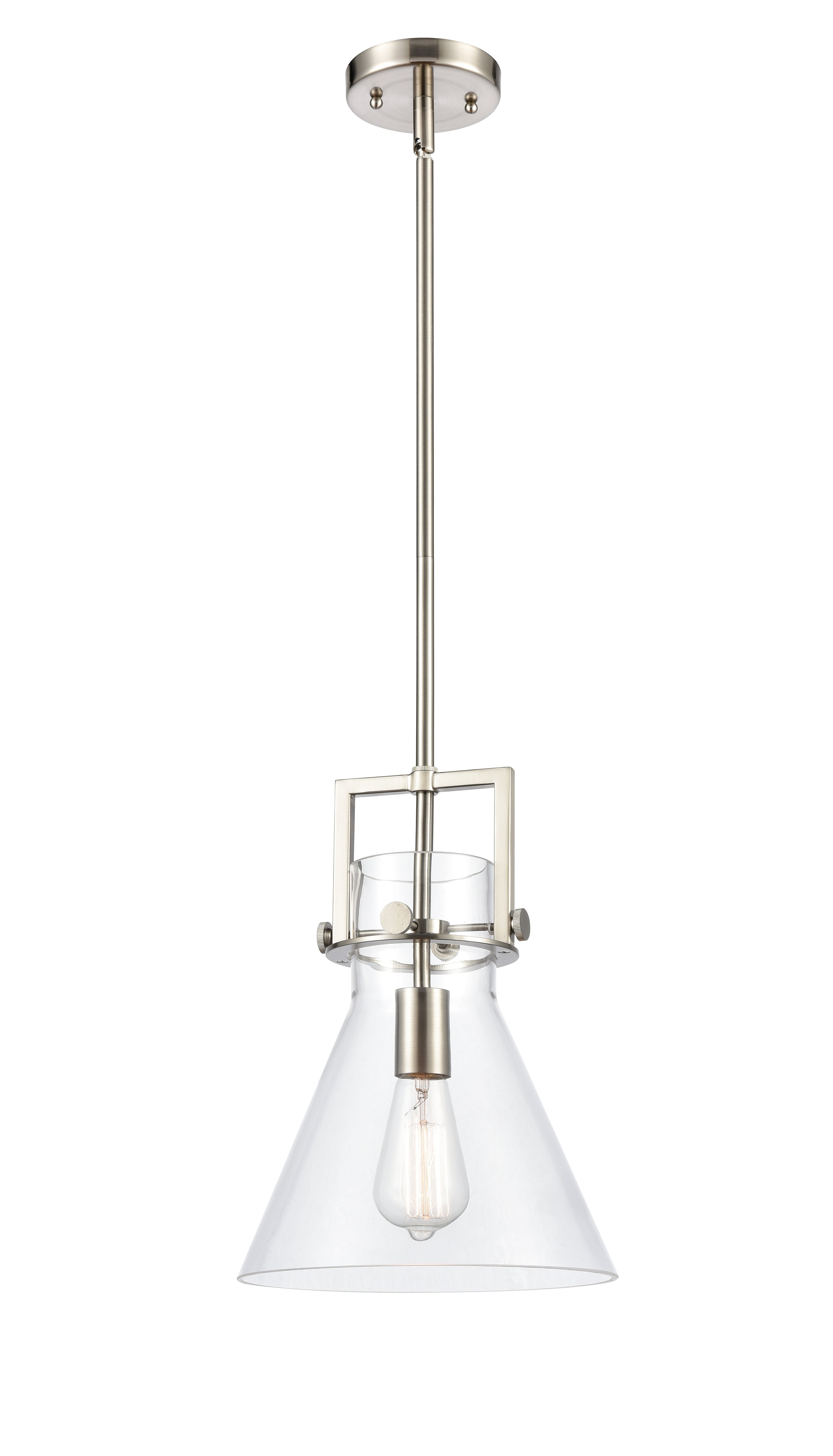 Downtown Urban Mini Pendant 10 Inch Brass