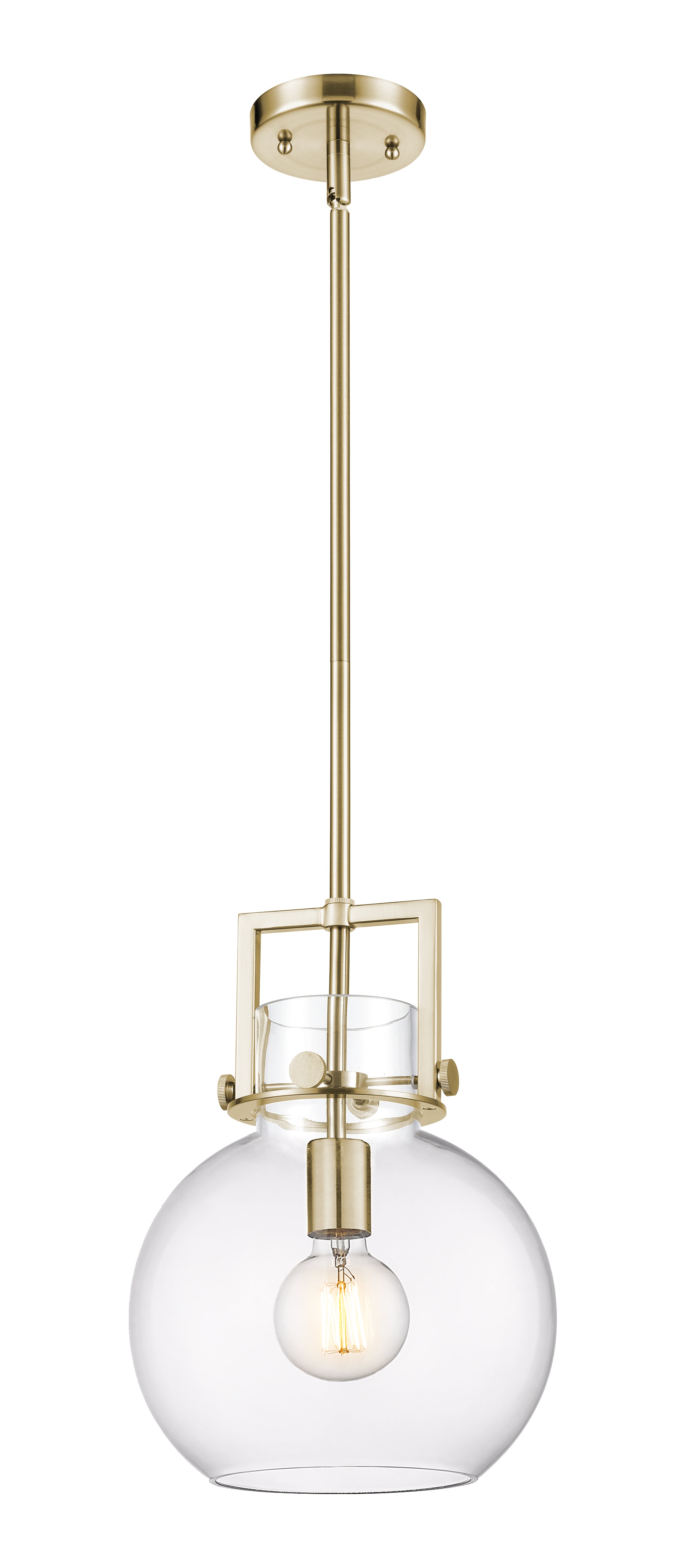 Downtown Urban Mini Pendant Brushed Brass