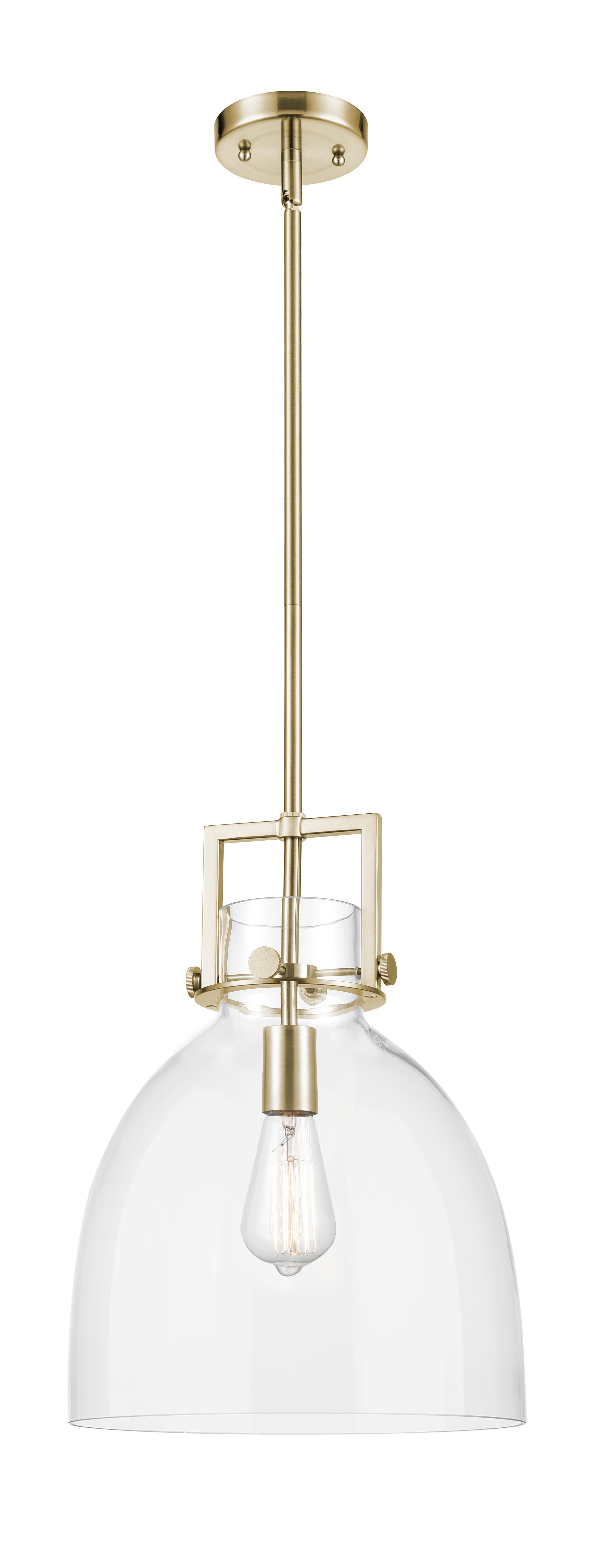 Downtown Urban Mini Pendant Brushed Brass