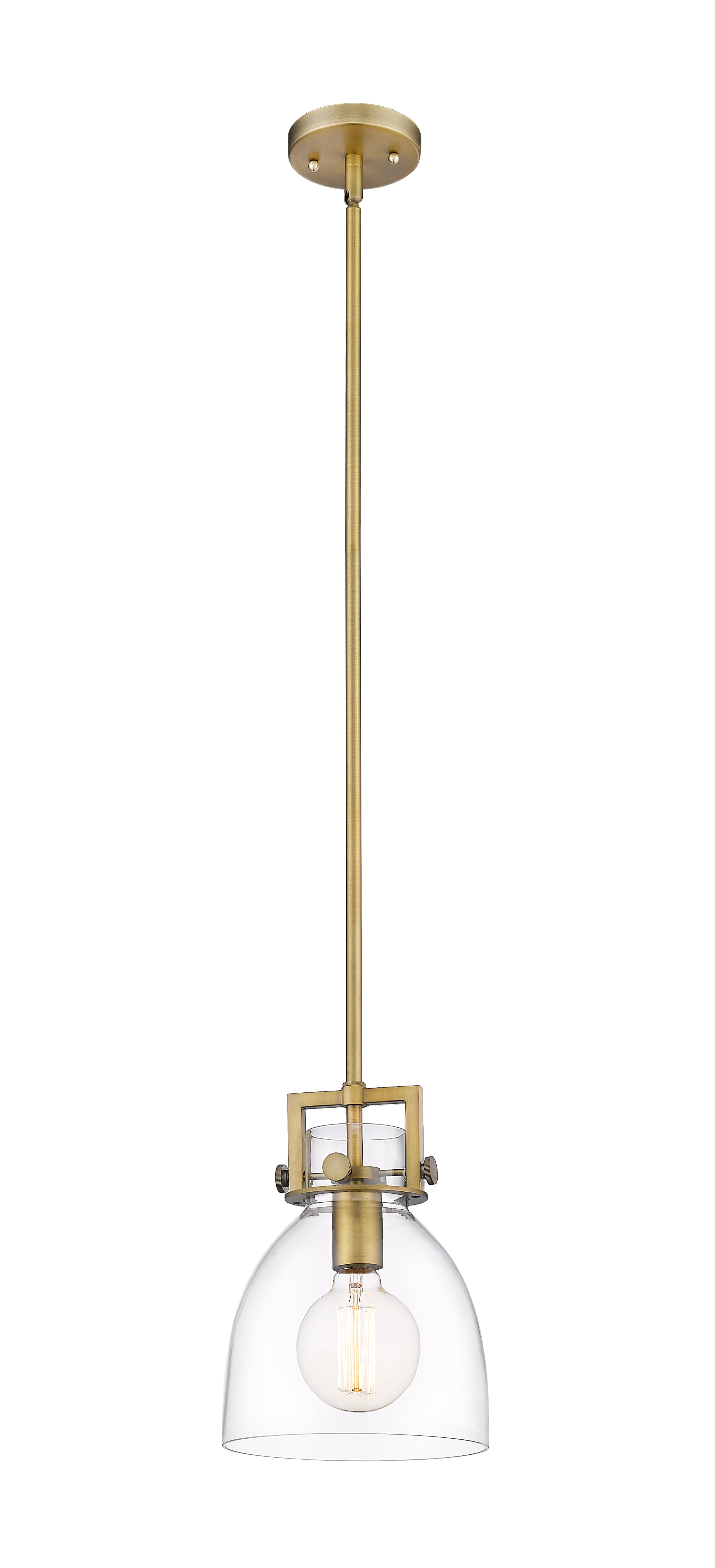 Downtown Urban Mini Pendant Brushed Brass
