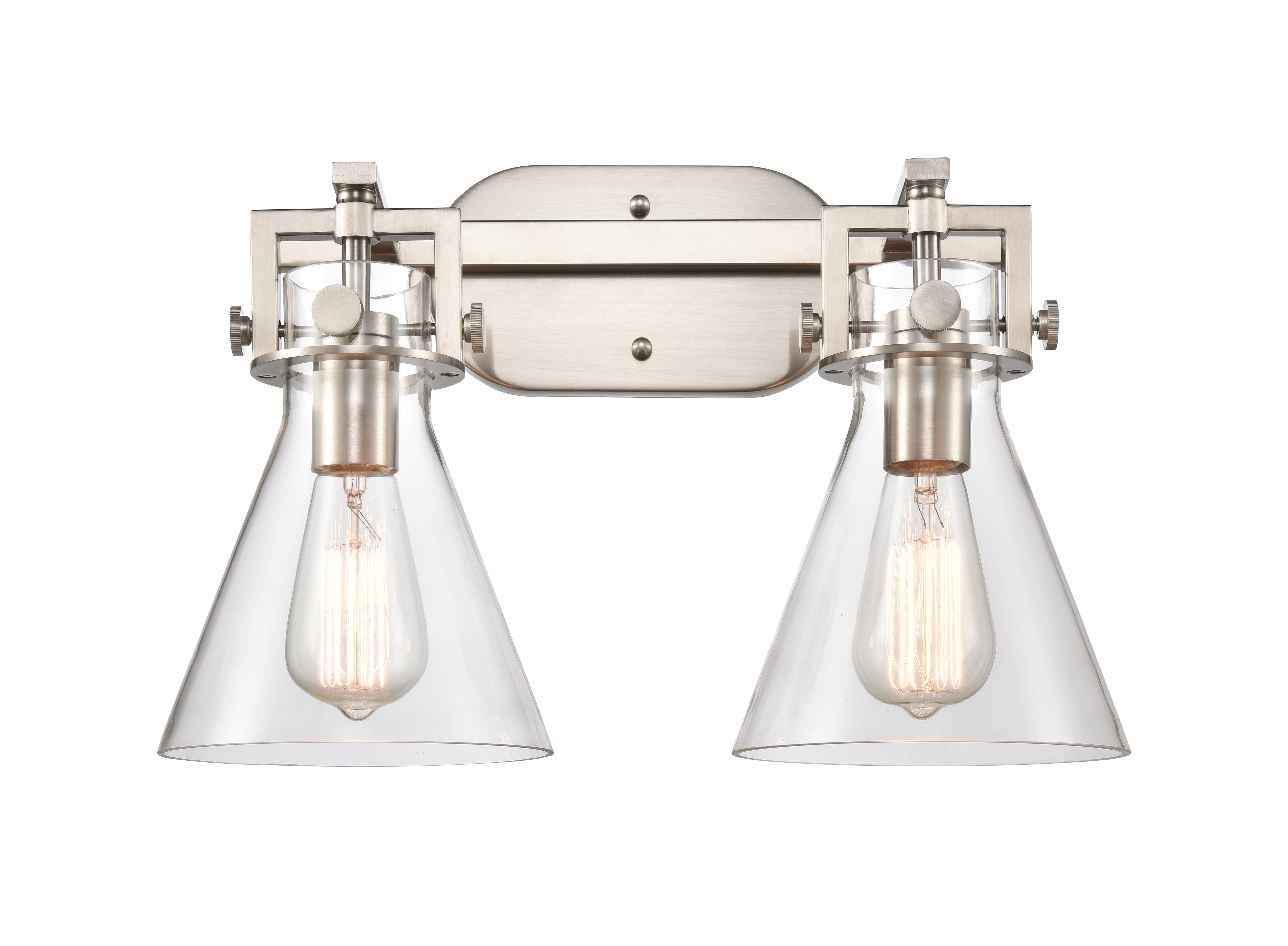 Downtown Urban Bath Vanity Light Cast Brass