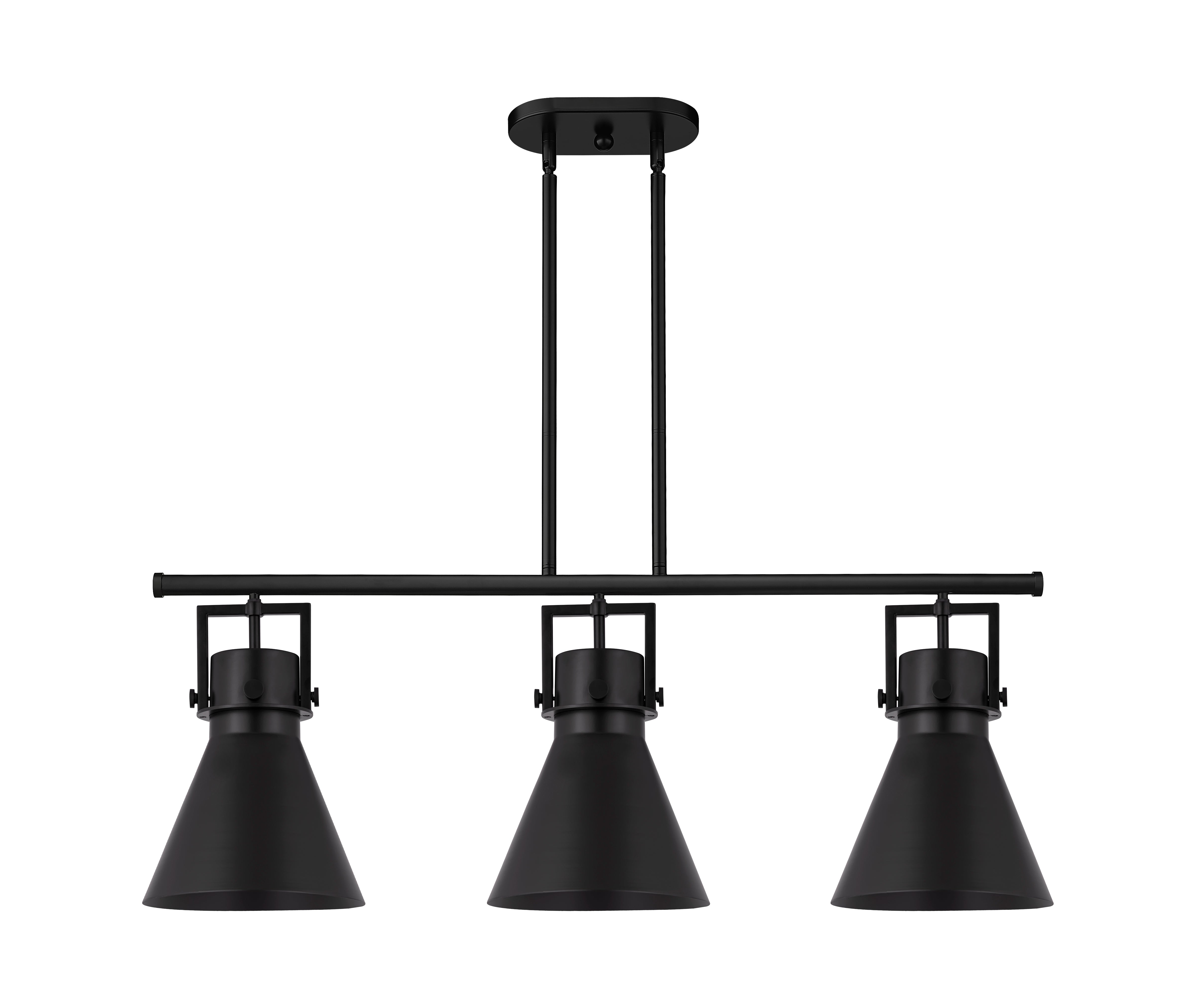 Downtown Urban Island Light Cast Brass