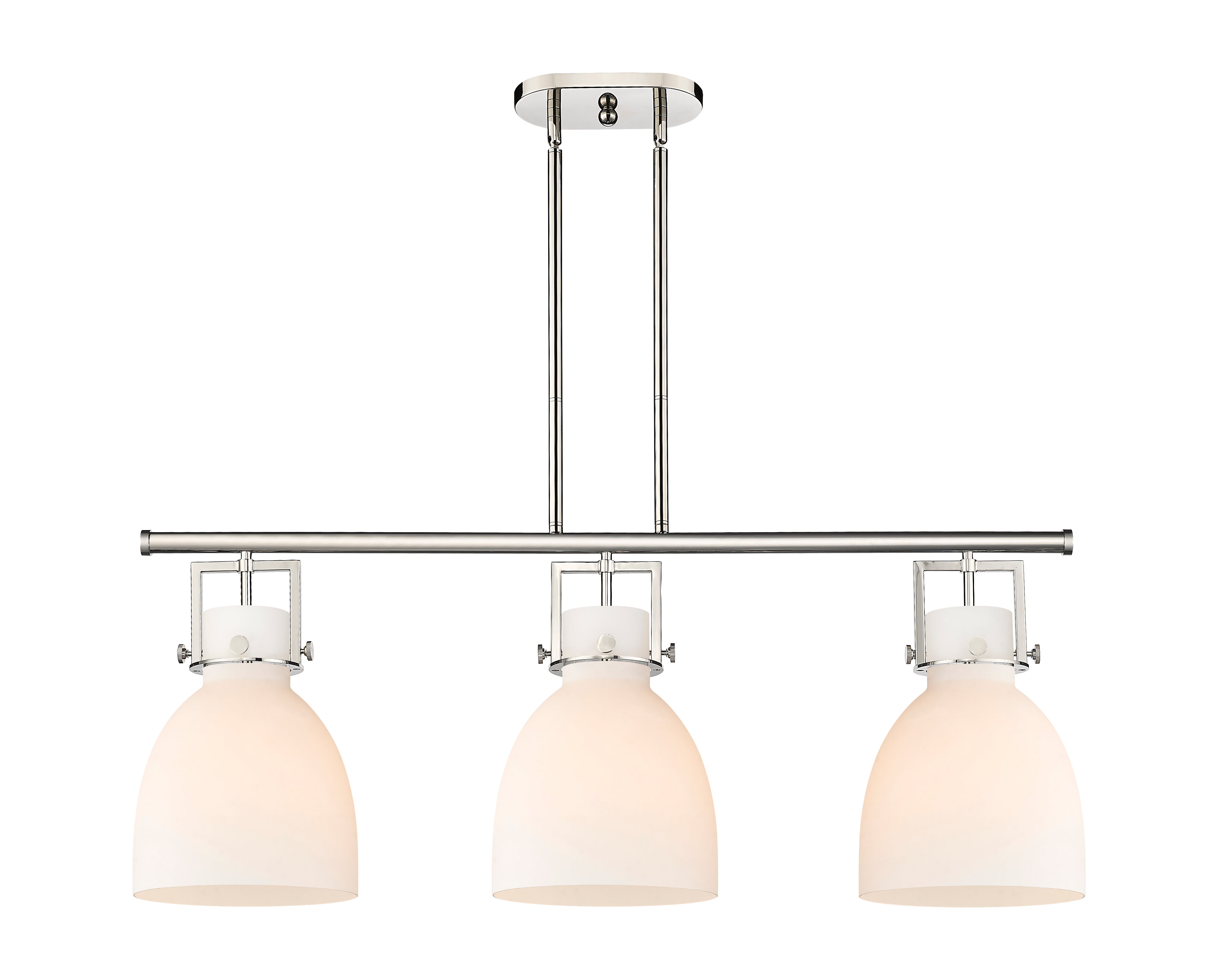 Downtown Urban Island Light Cast Brass