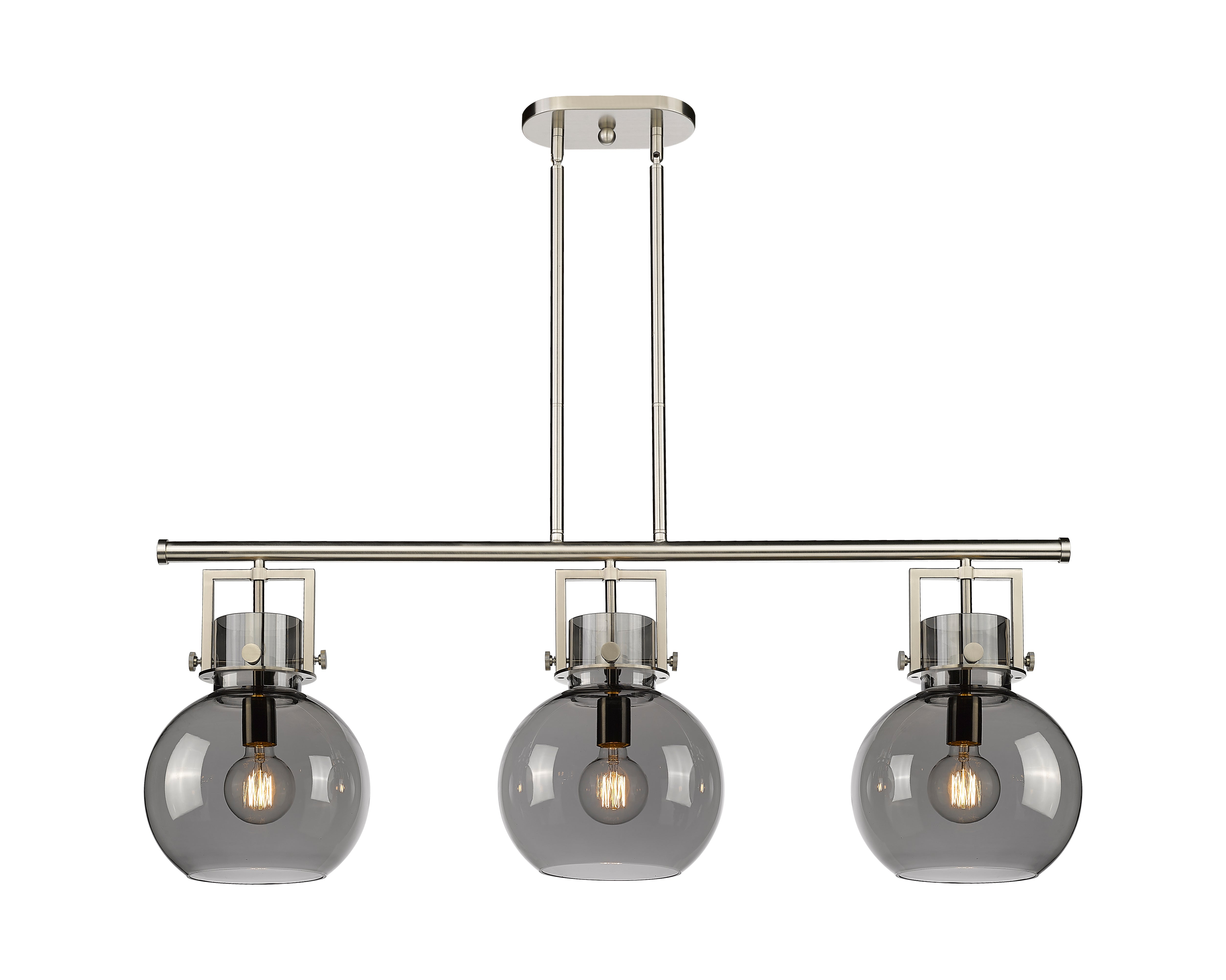 Downtown Urban Island Light Cast Brass