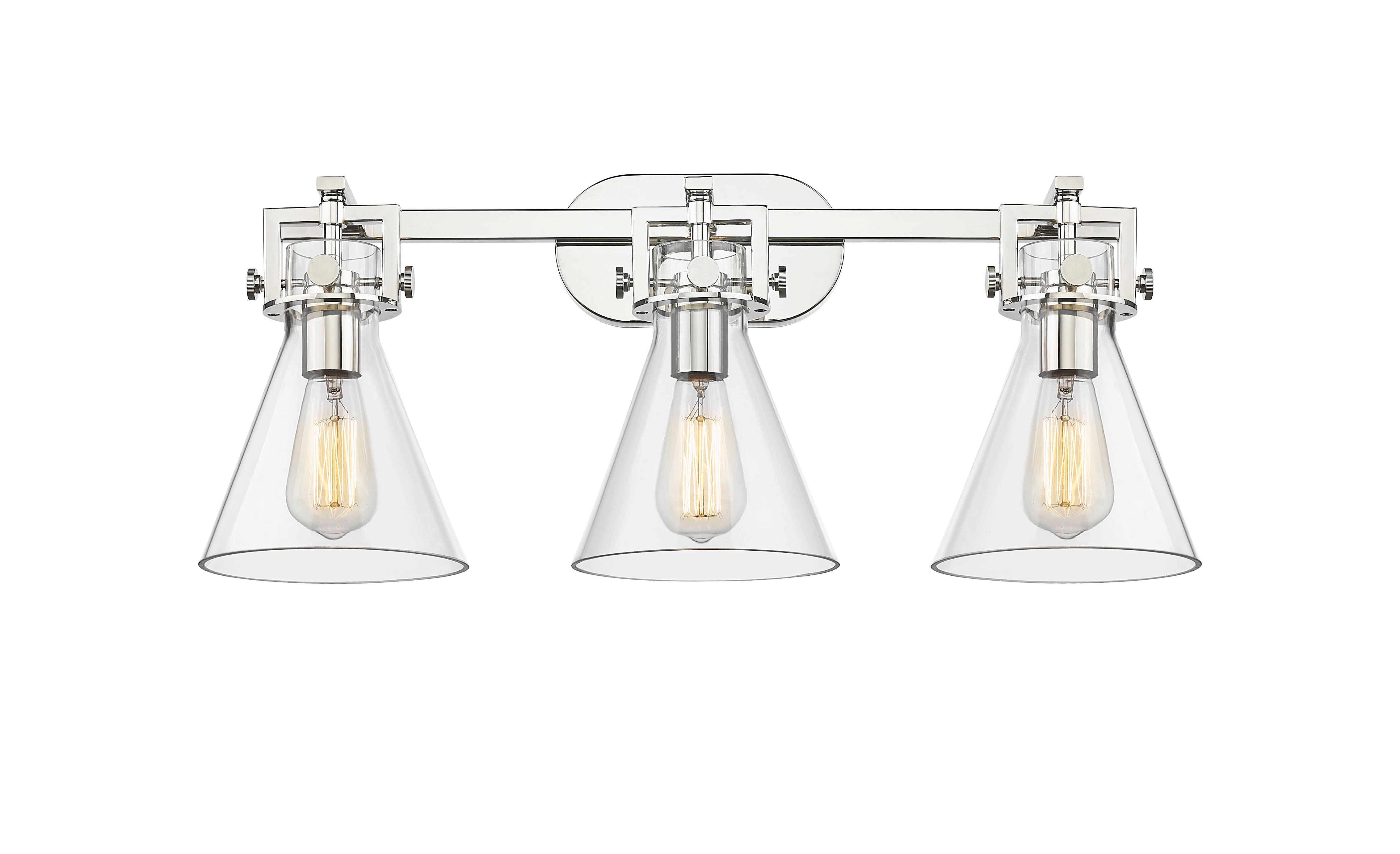 Downtown Urban Bath Vanity Light Cast Brass