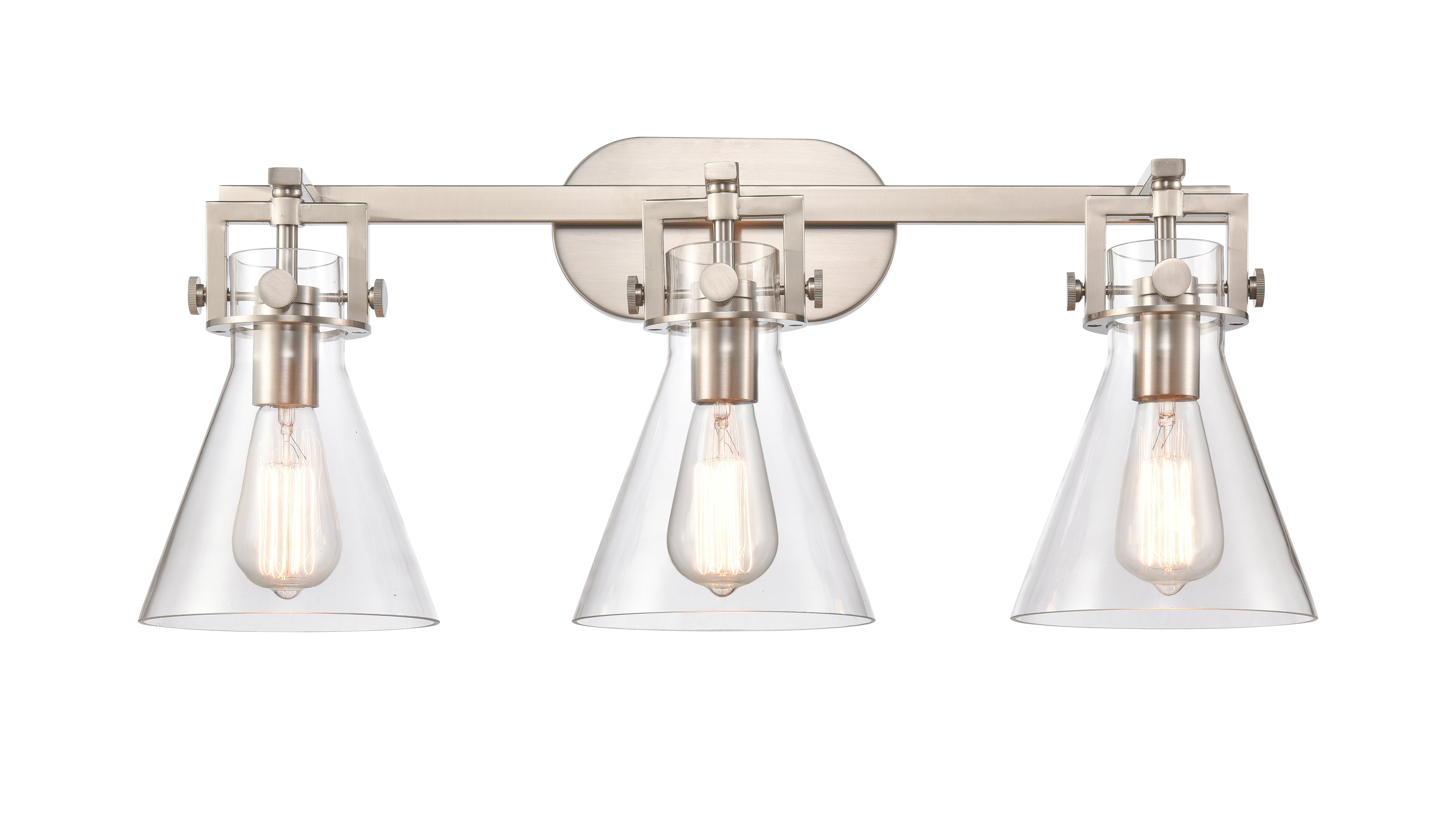 Downtown Urban Bath Vanity Light Cast Brass