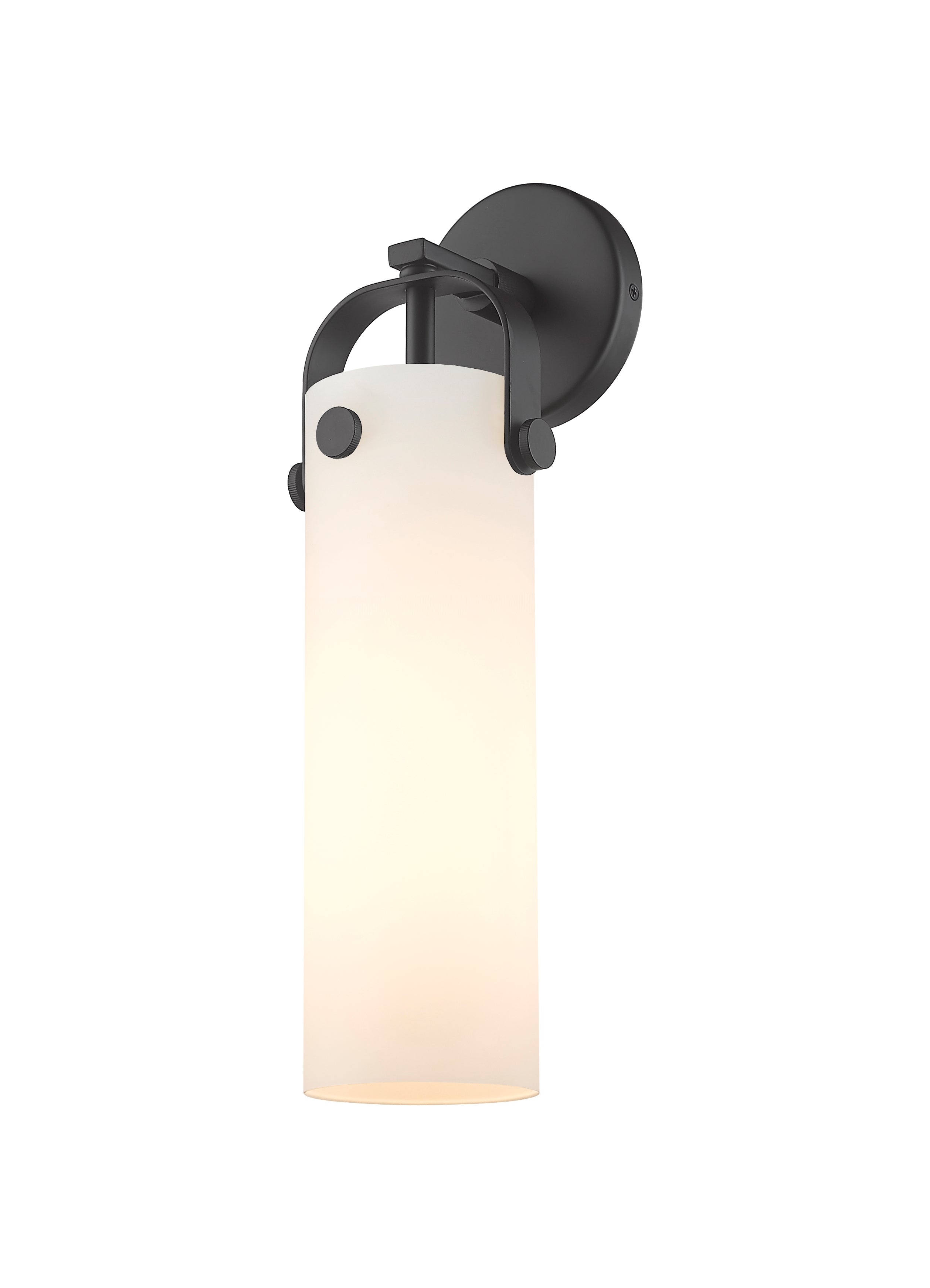 Downtown Urban Sconce Brass Glass Steel