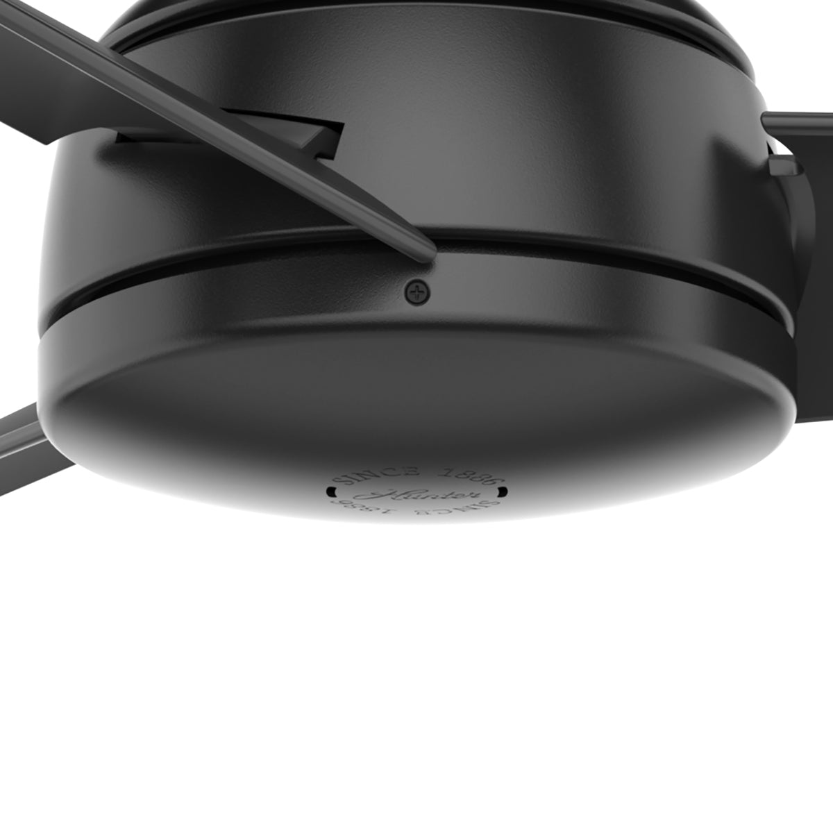 52 inch Trimaran Matte Black WeatherMax Indoor / Outdoor Ceiling Fan and Wall Control
