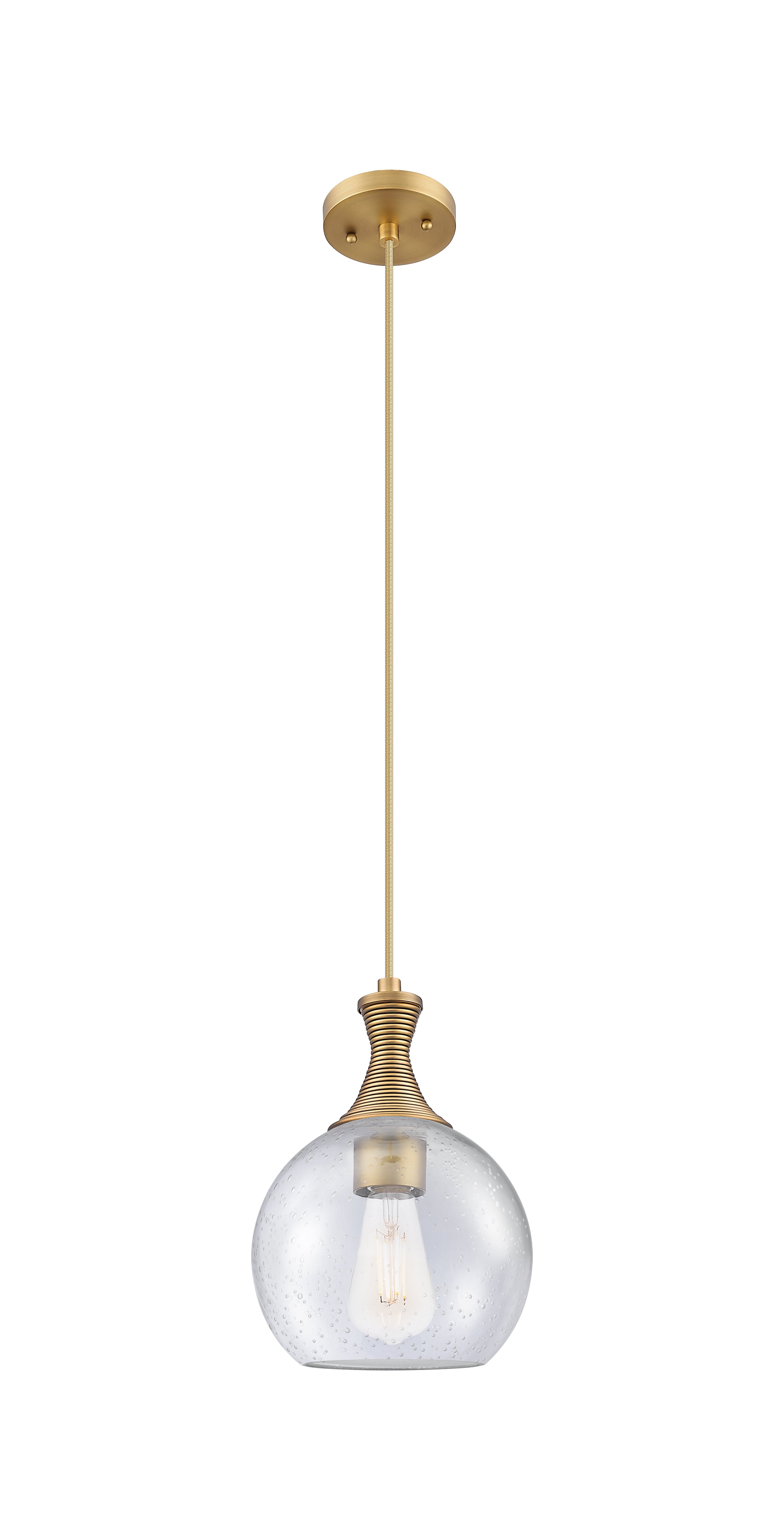 Ballston Mini Pendant Brushed Brass Brass