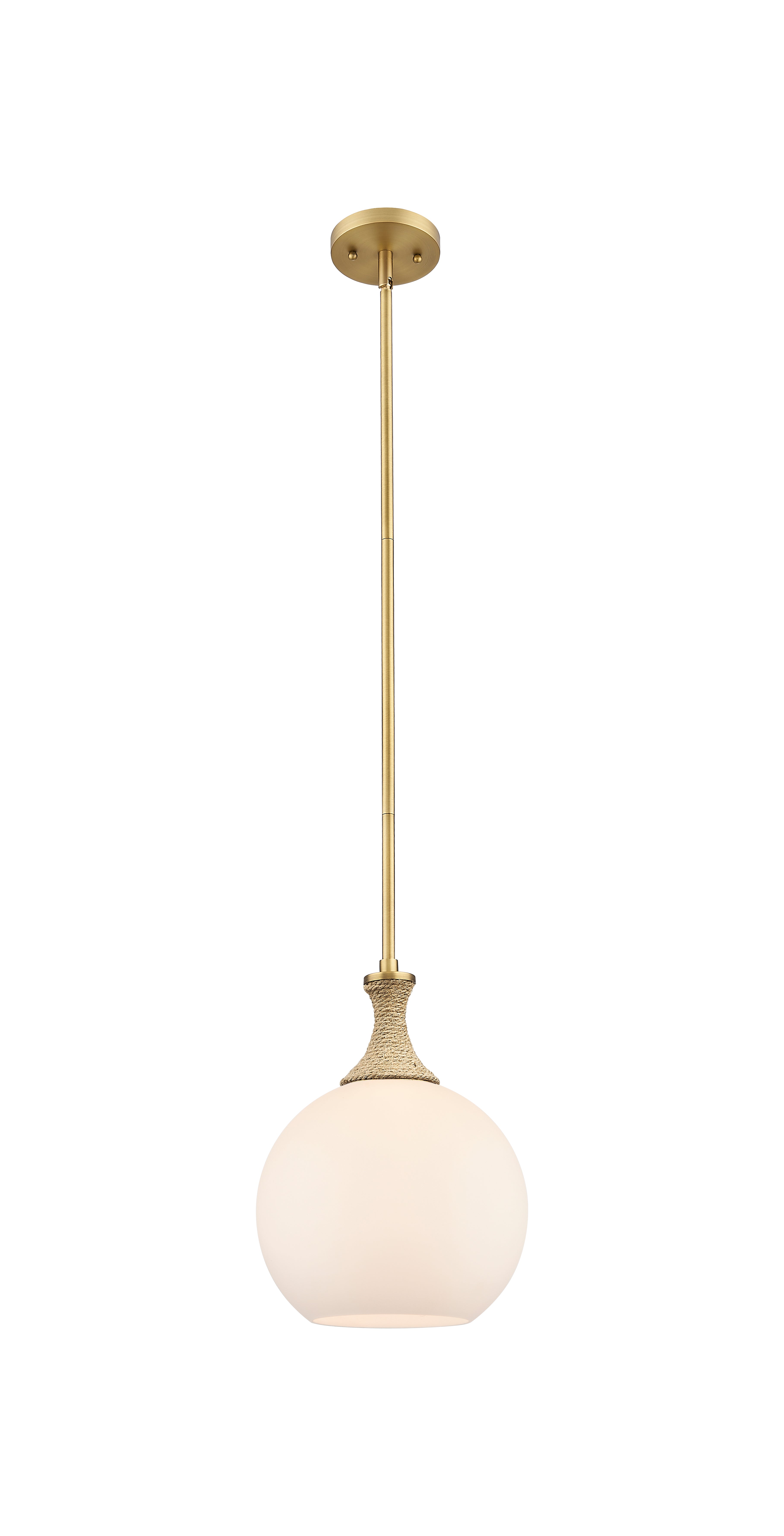 Ballston Mini Pendant Brushed Brass Dimmable