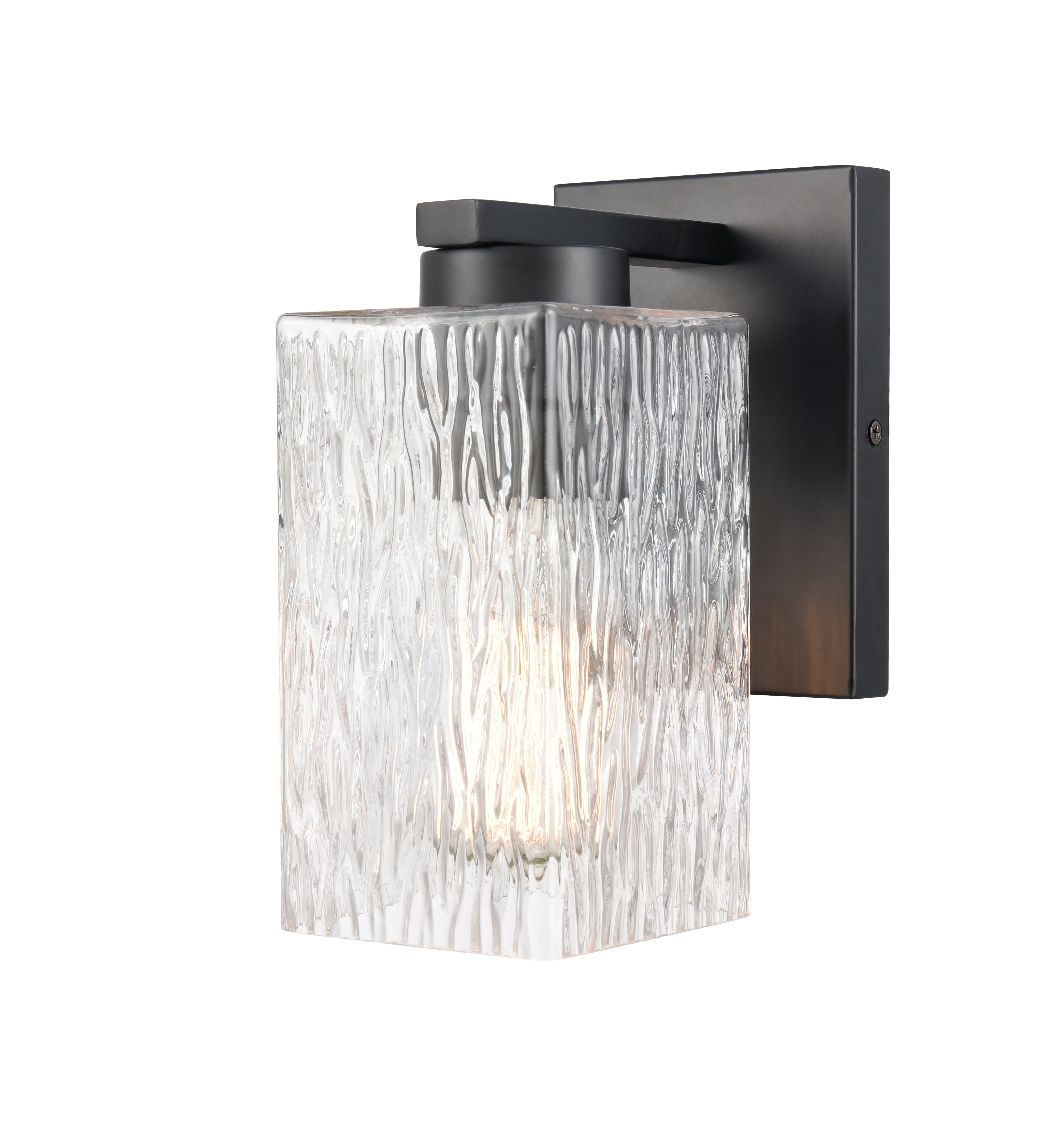 Auralume Bath Vanity Light Glass Steel