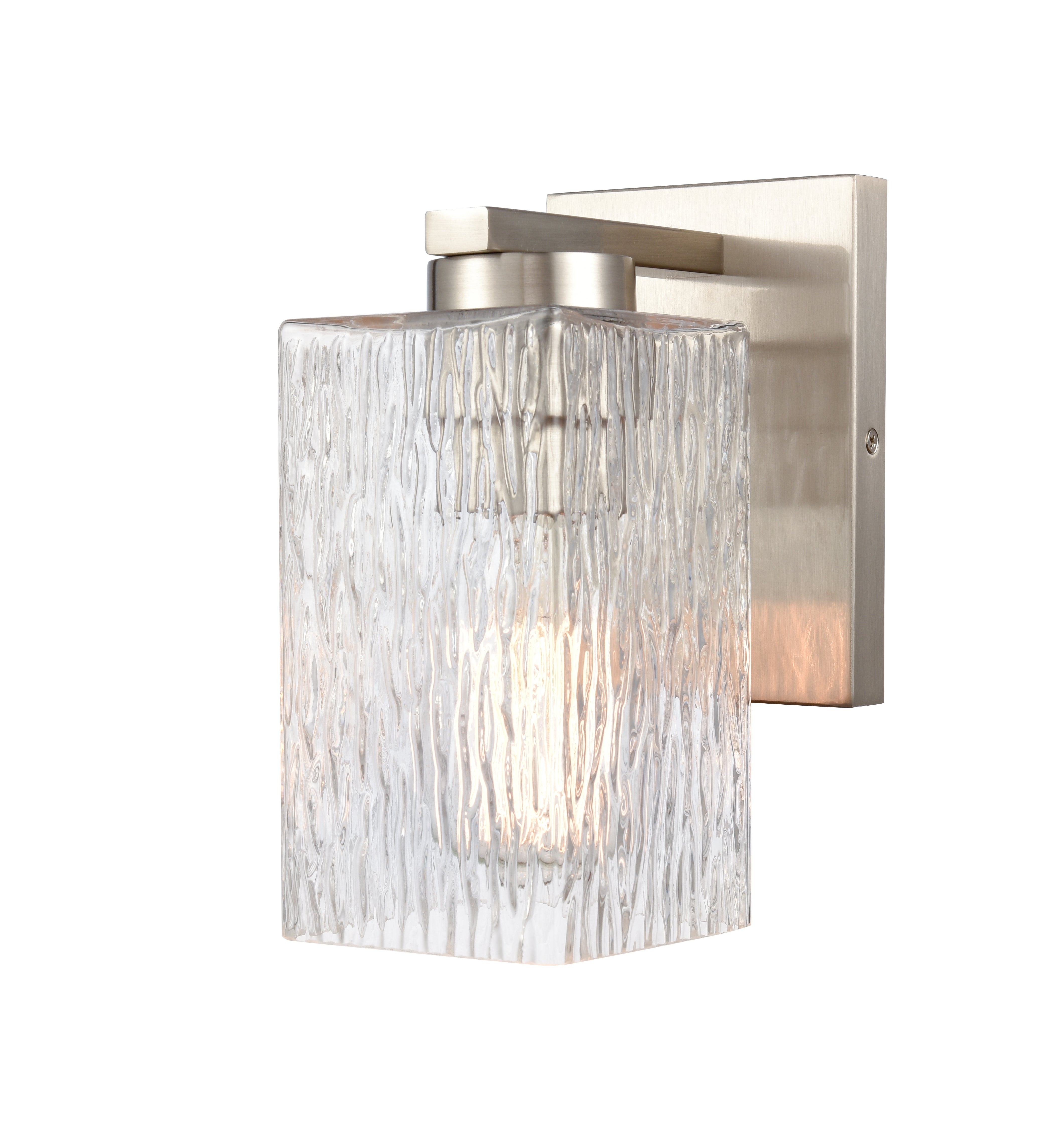 Auralume Bath Vanity Light Glass Steel