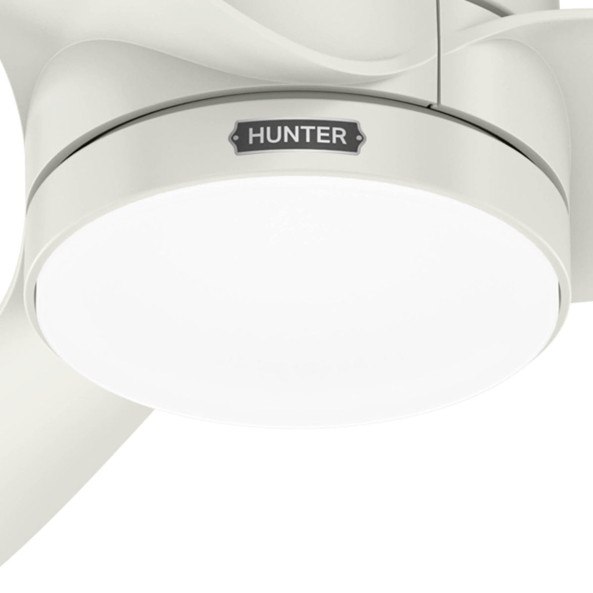 52 inch Bolsa Fresh White Ceiling Fan with LED Light Kit and Handheld Remote