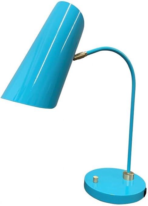 23-inch Logan Orchid Satin Brass Table Lamp