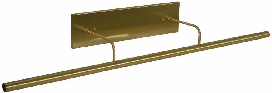 43-inch Slim-Line Satin Brass Direct Wire Picture Light