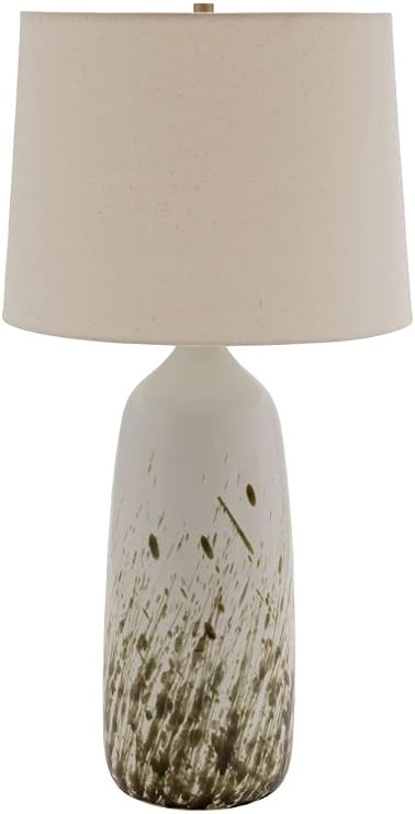31-inch Scatchard Matte Green Table Lamp