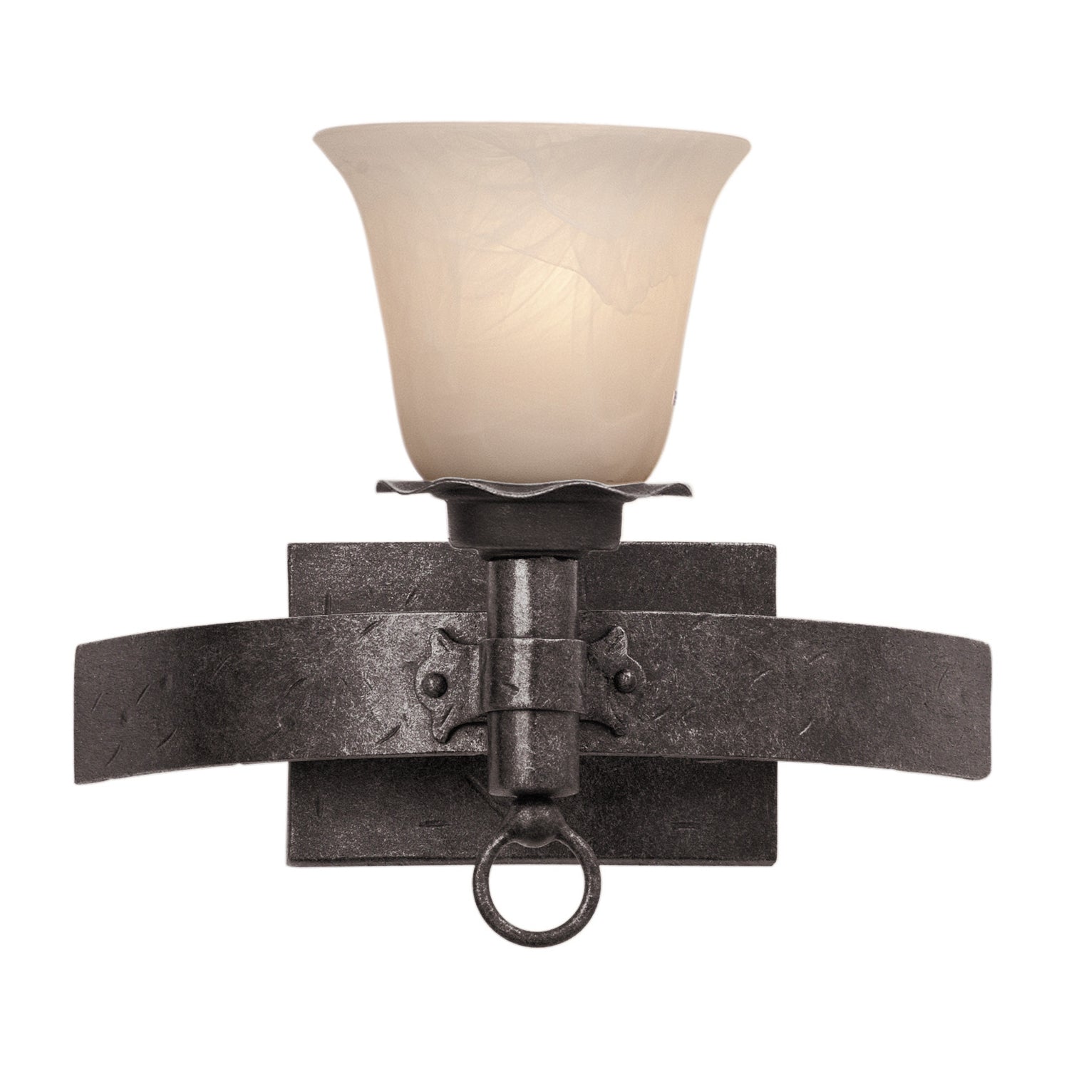 13'' Americana 1 Light Tortoise Shell Vanity Light