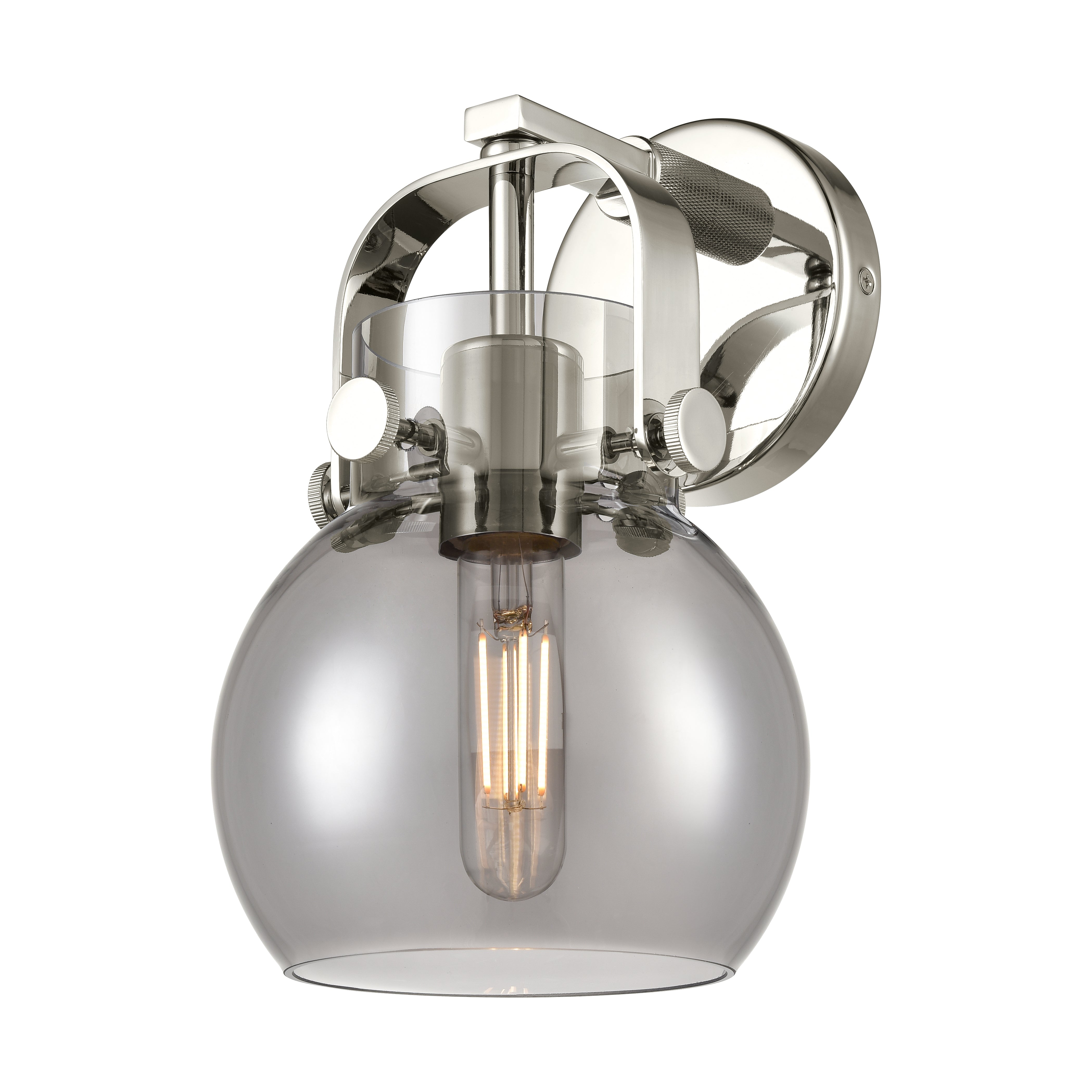 Downtown Urban Sconce Cast Brass Finish