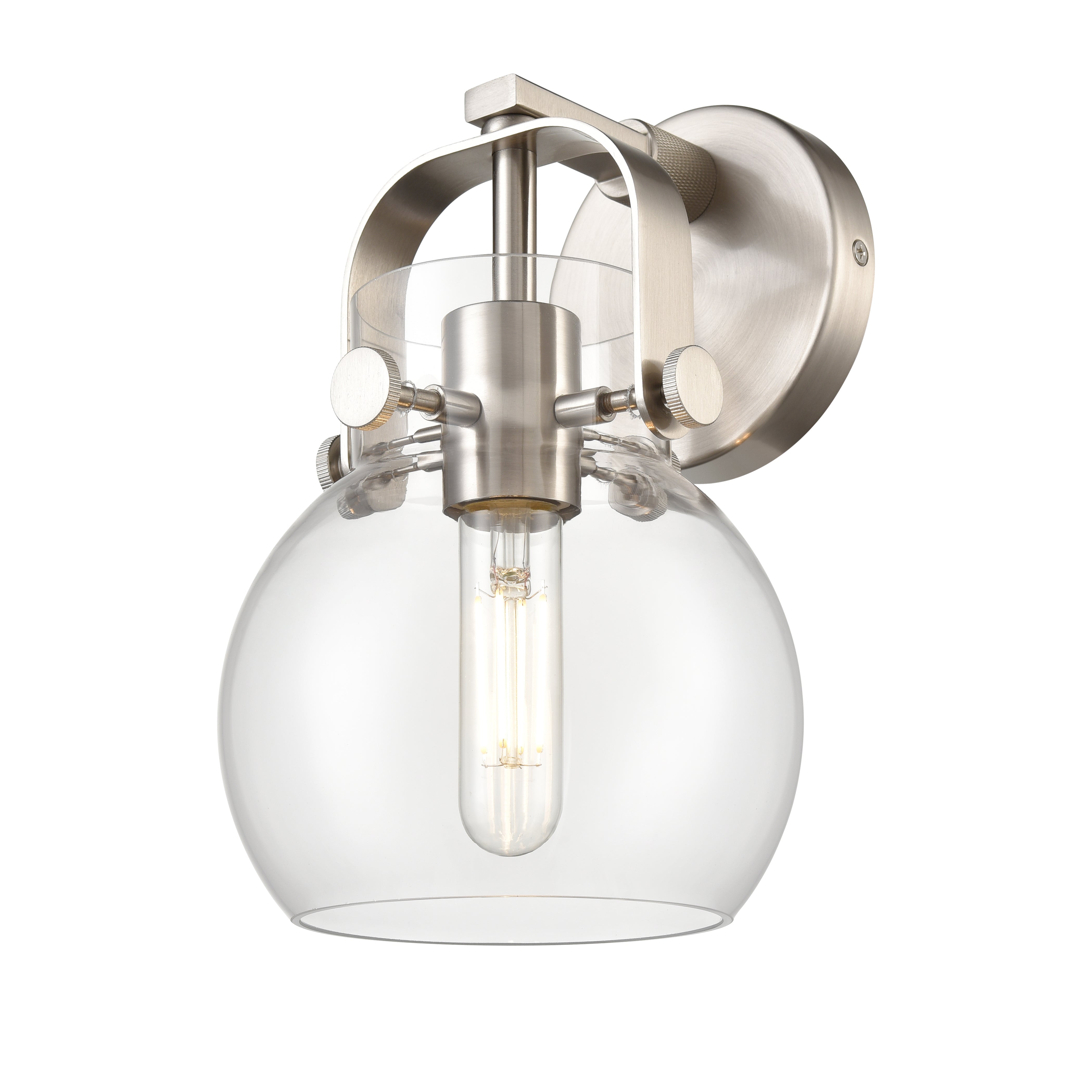 Downtown Urban Sconce Cast Brass Finish