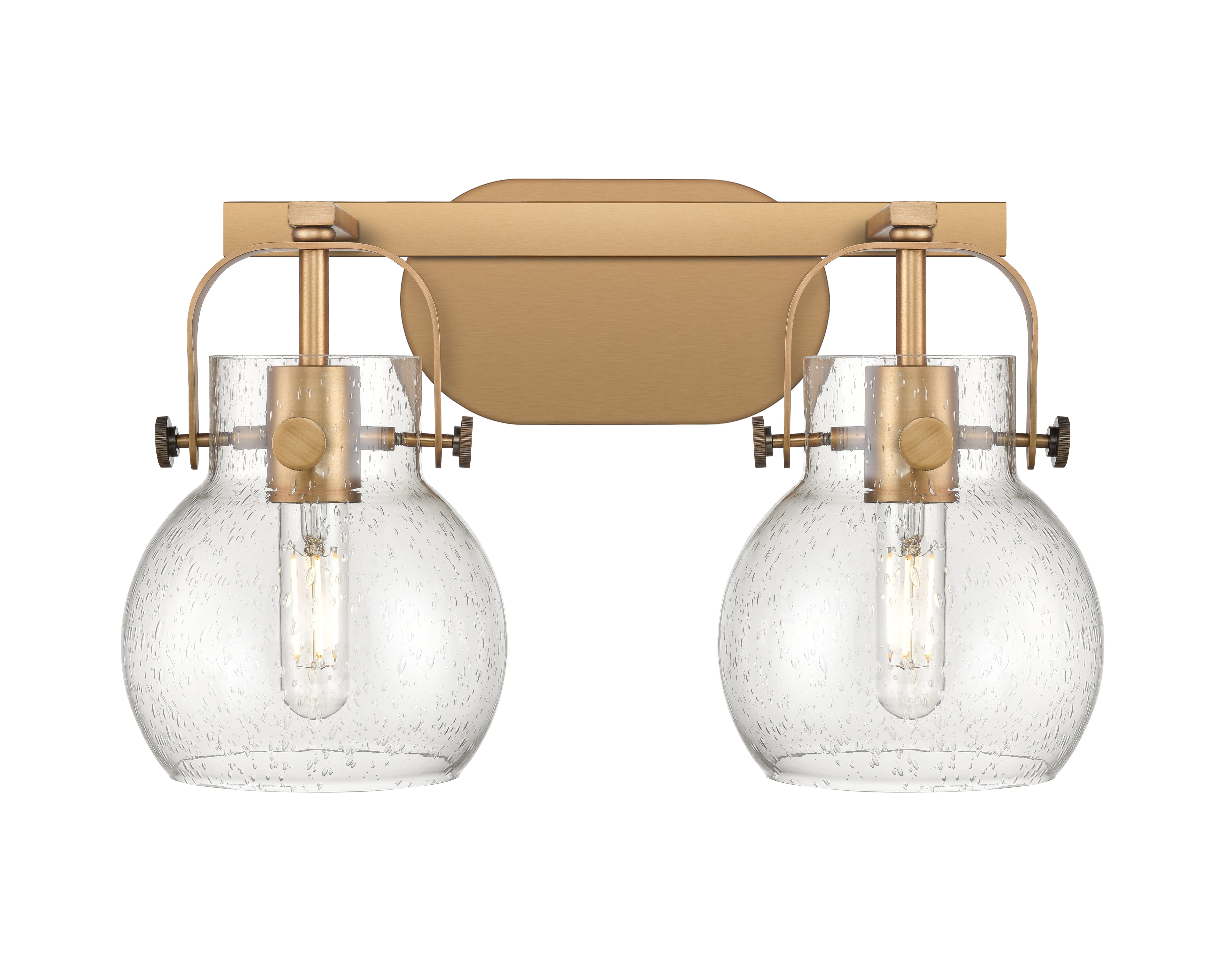 Downtown Urban Bath Vanity Light Cast Brass