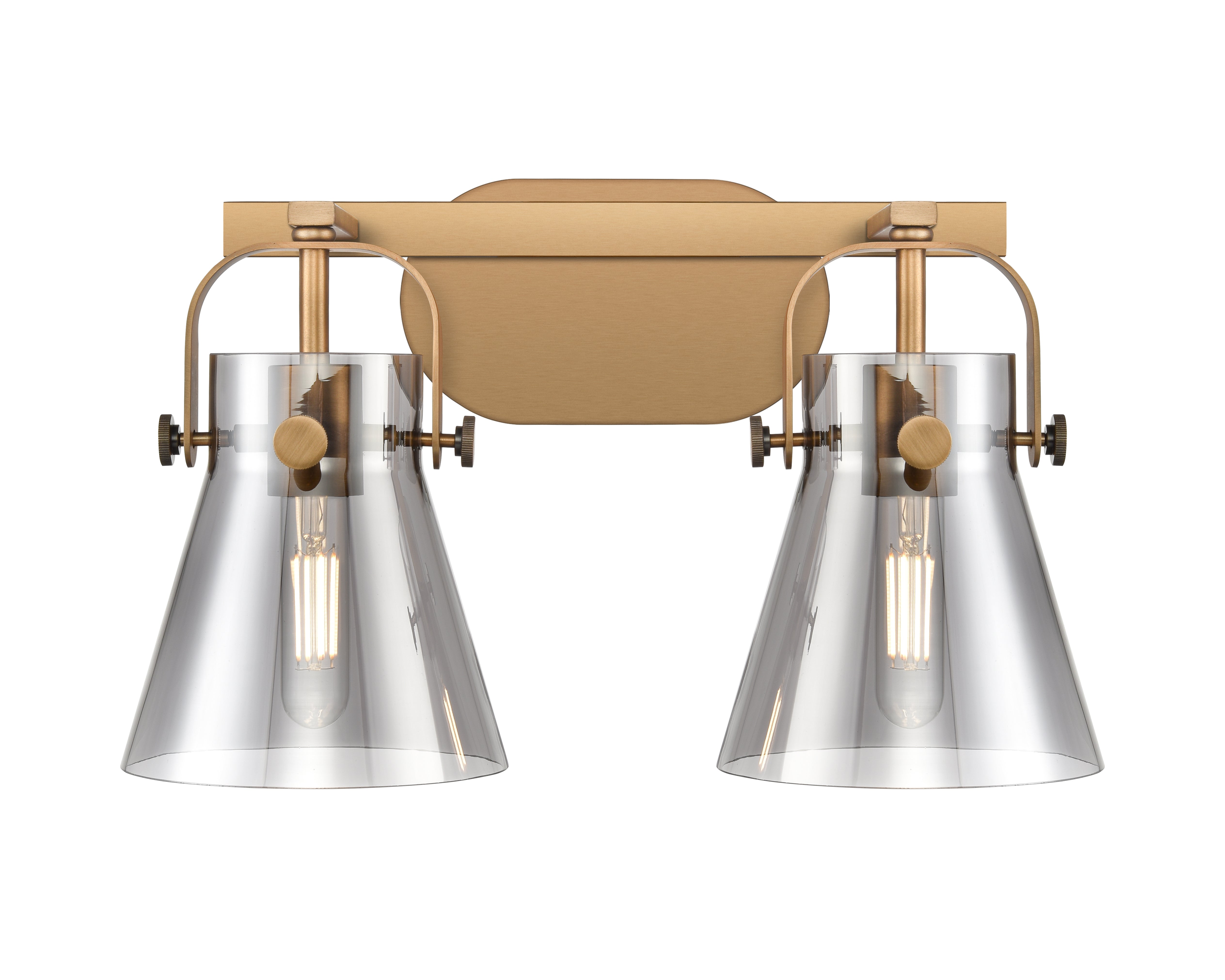 Downtown Urban Bath Vanity Light Cast Brass