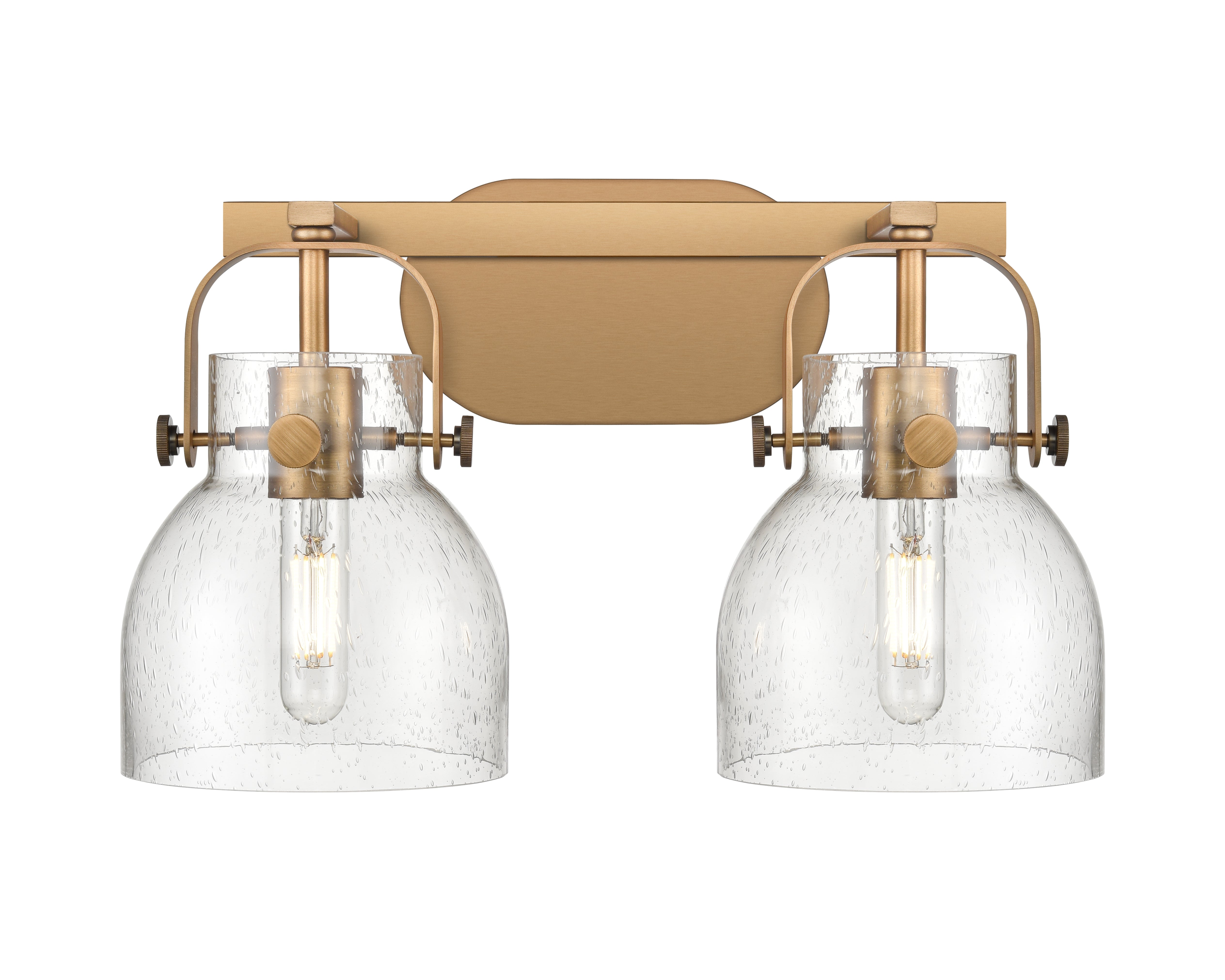 Downtown Urban Bath Vanity Light Cast Brass