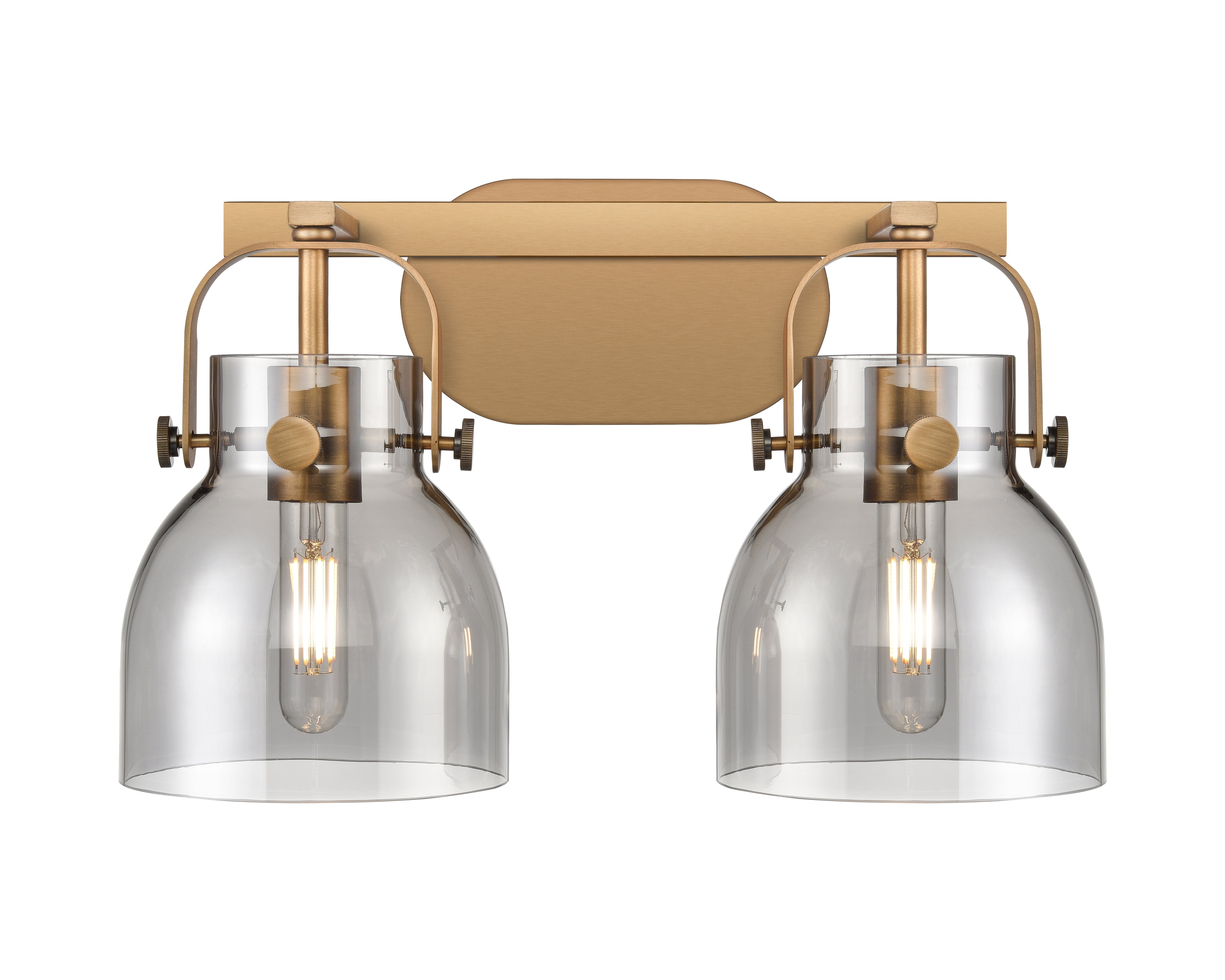 Downtown Urban Bath Vanity Light Cast Brass