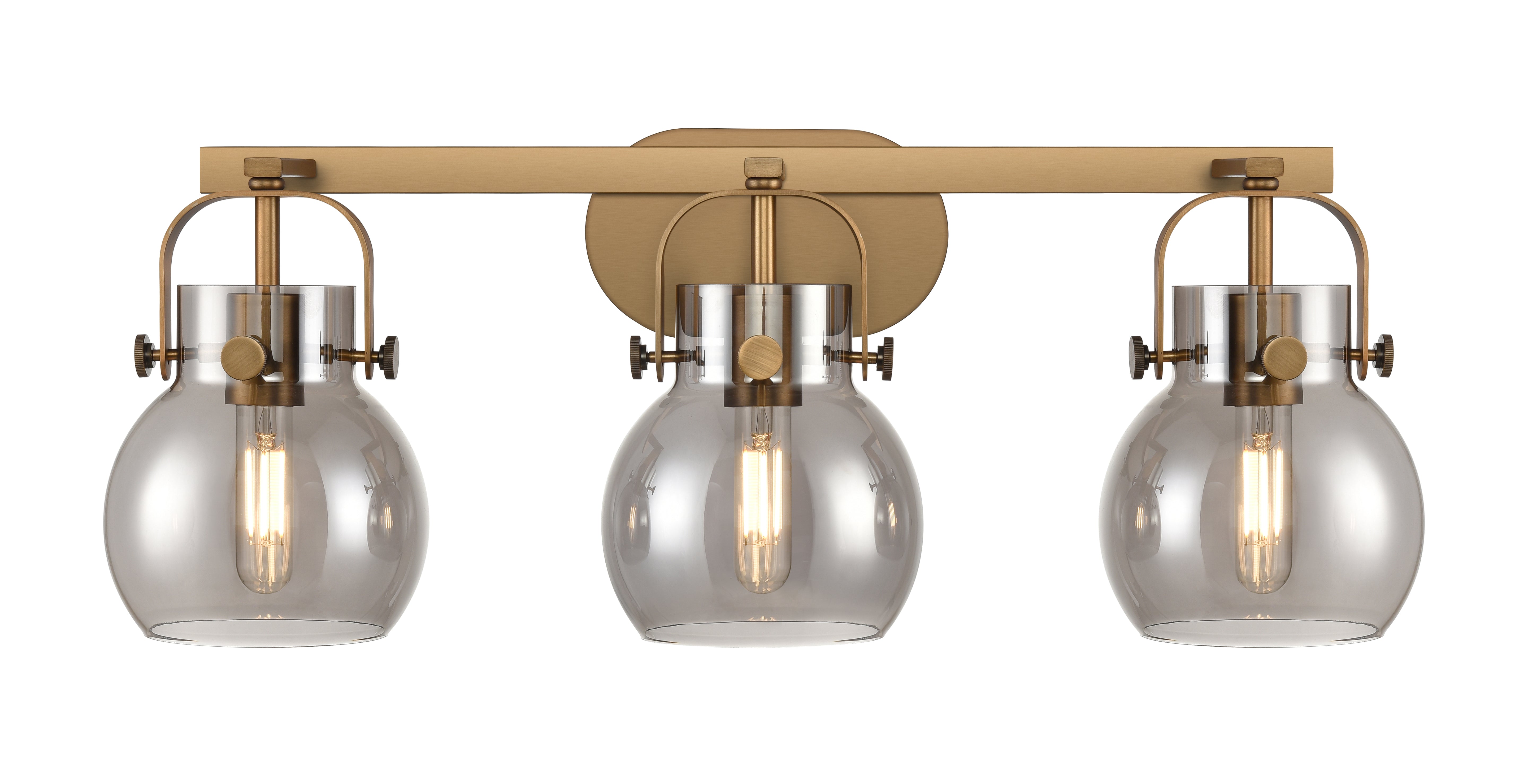 Downtown Urban Bath Vanity Light Cast Brass
