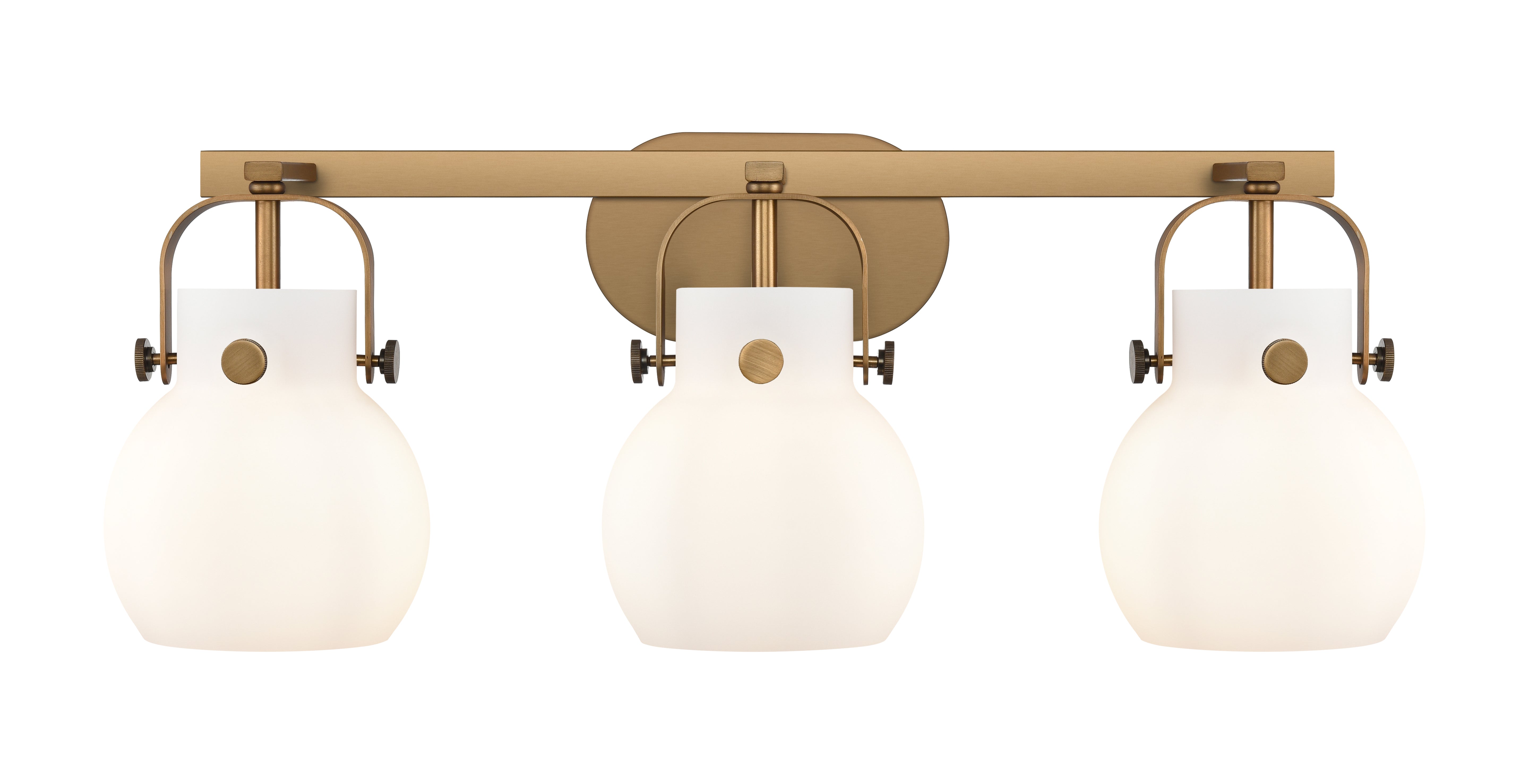 Downtown Urban Bath Vanity Light Cast Brass